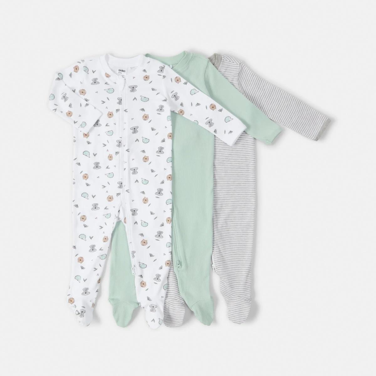1 3 Pack Coveralls Nb Aus, 1 of 8