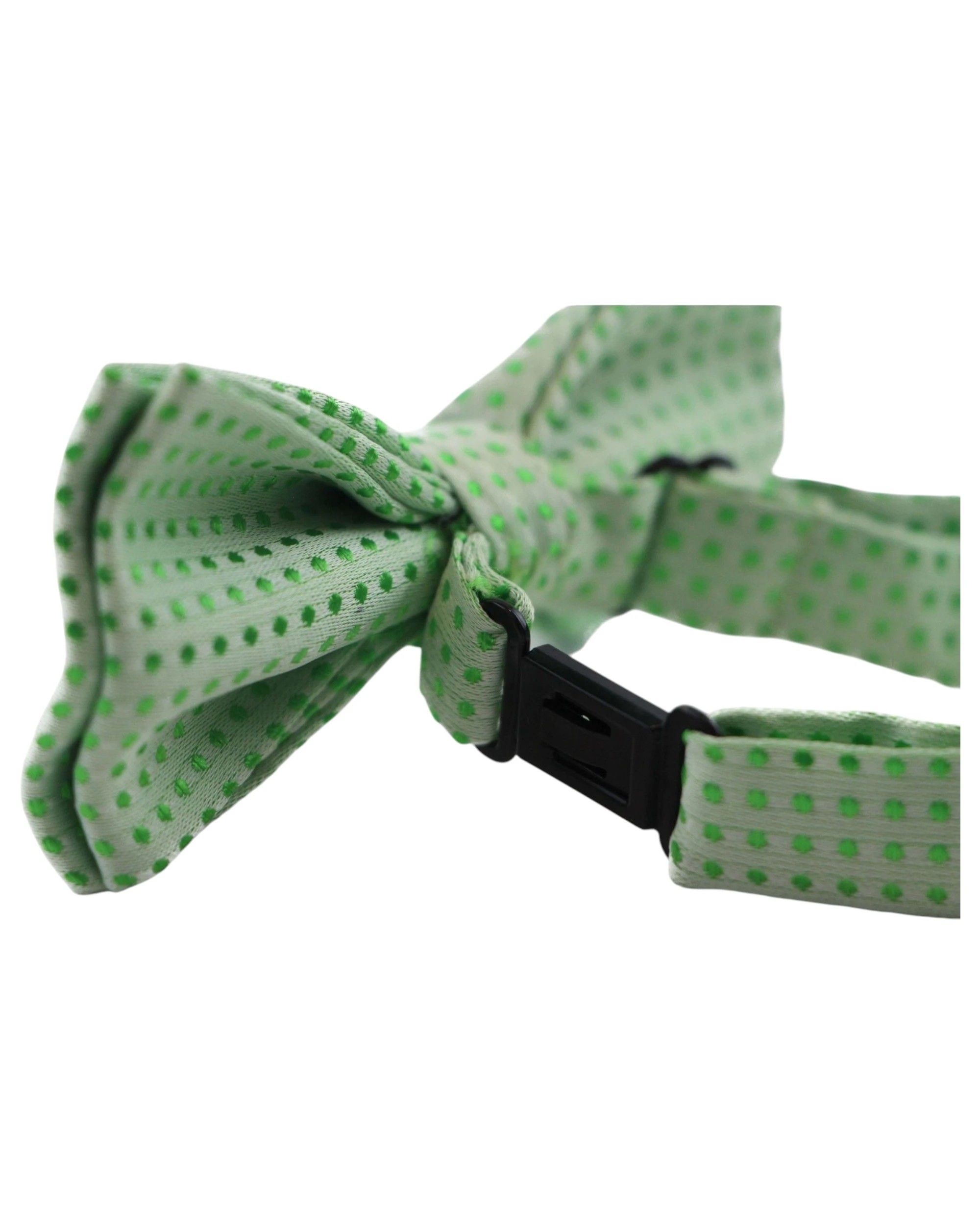 2 Zasel Boys Light Green Polka Dot Pattern Bow Tie, 2 of 2