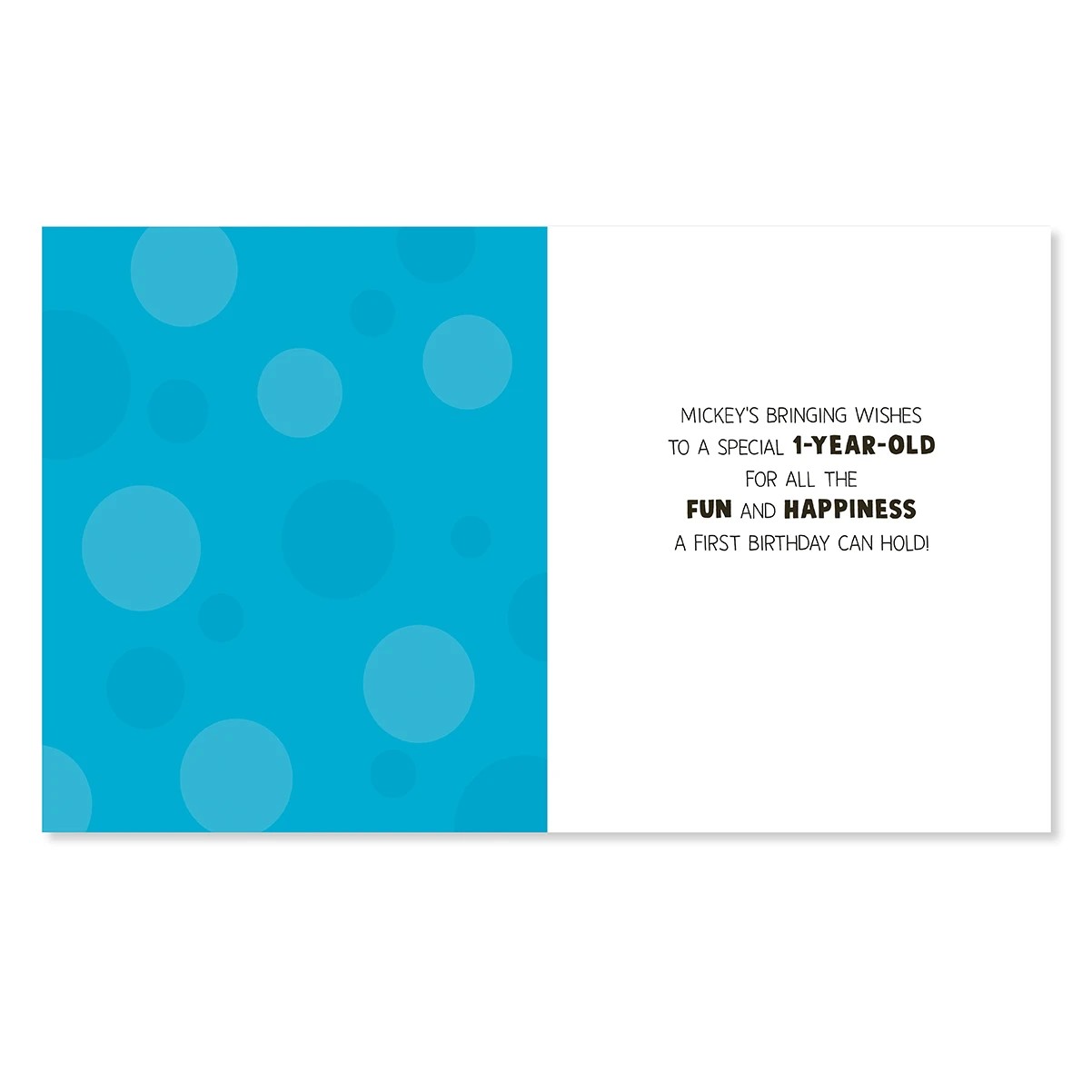 2 Hallmark 1st Birthday Card - Mickey Mouse, 2 of 3