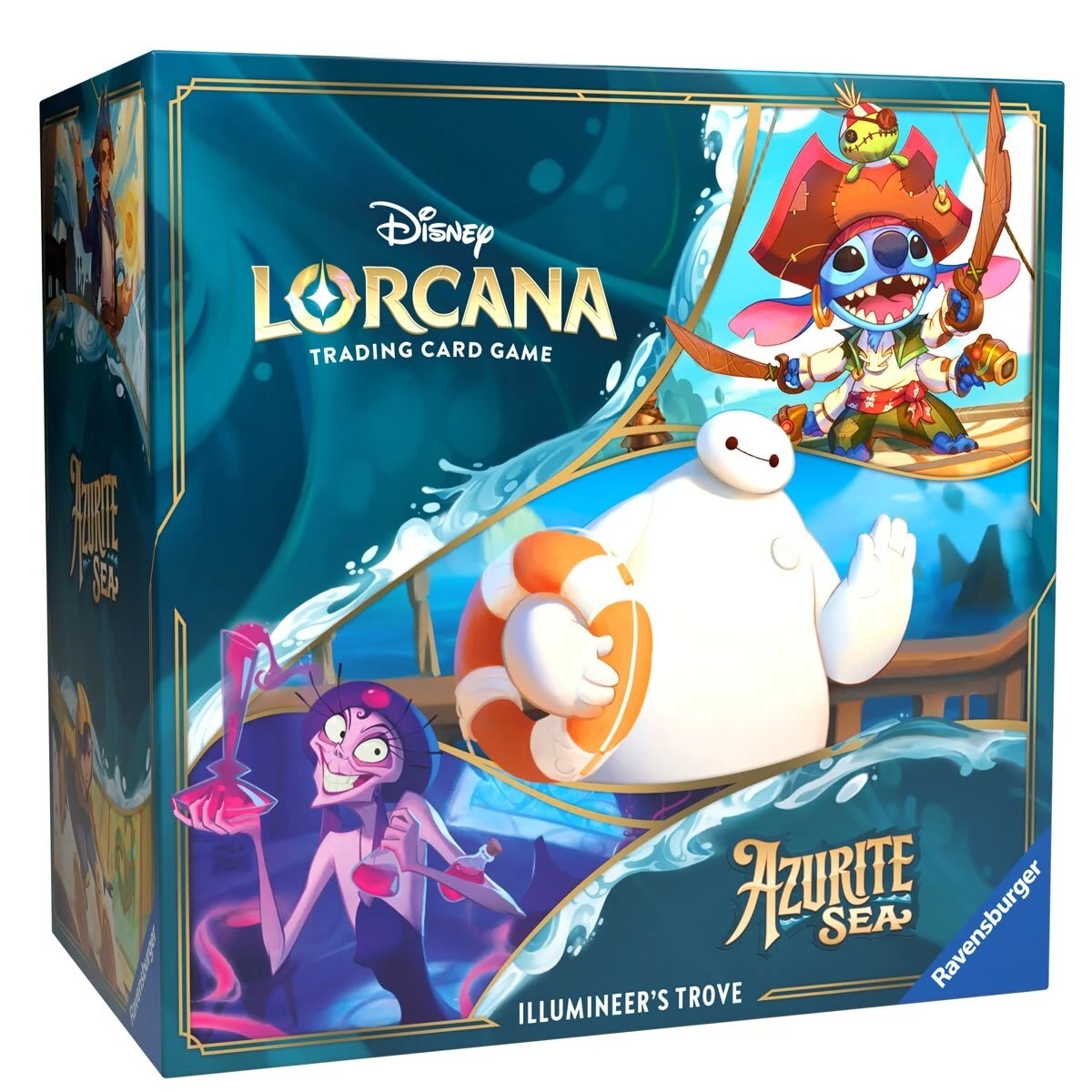 Disney Lorcana Trading Card Game: Azurite Sea Illumineer's Trove