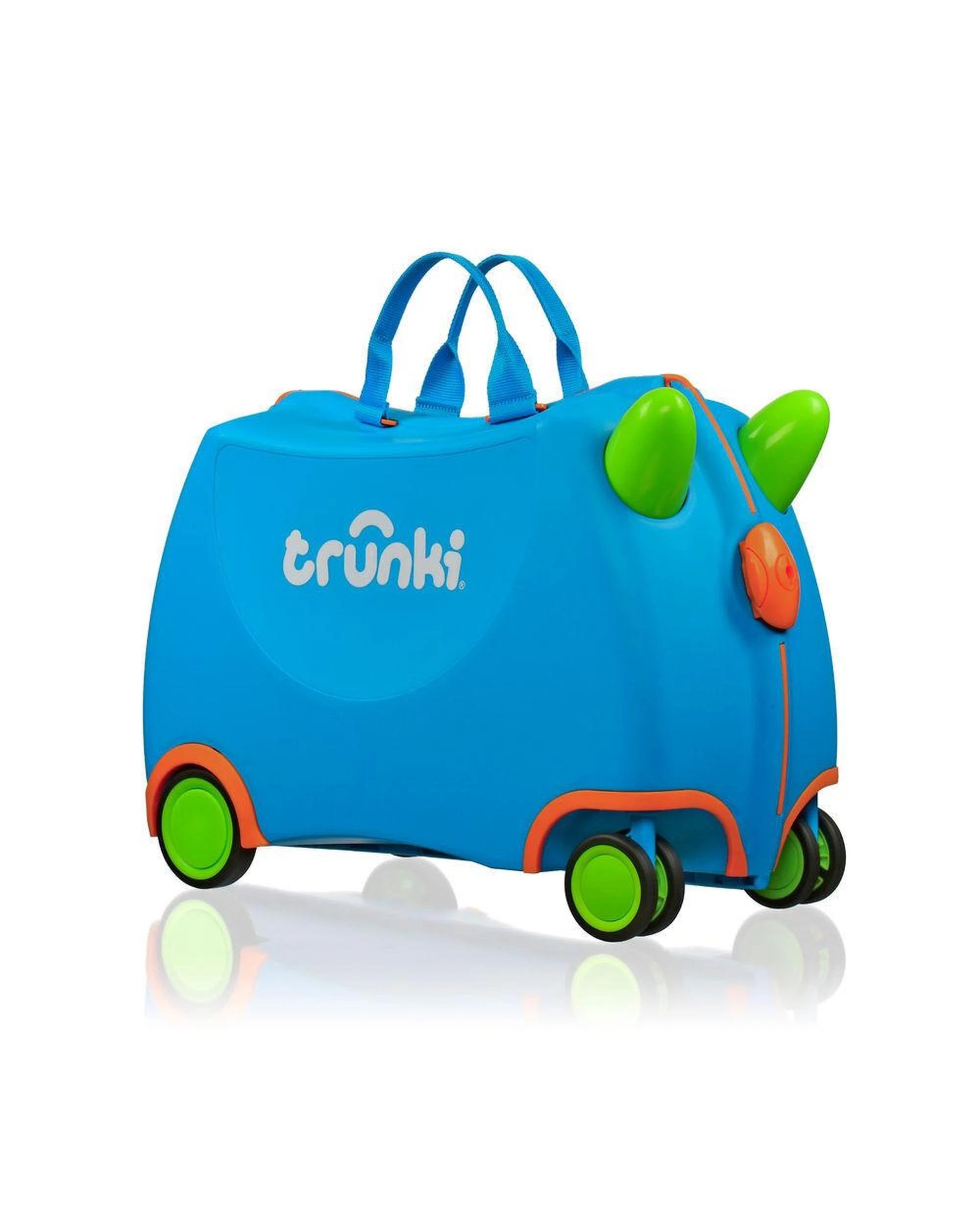 1 Trunki Glide Ride on Luggage Kids Suitcase Toy Box Terrance, 1 of 8
