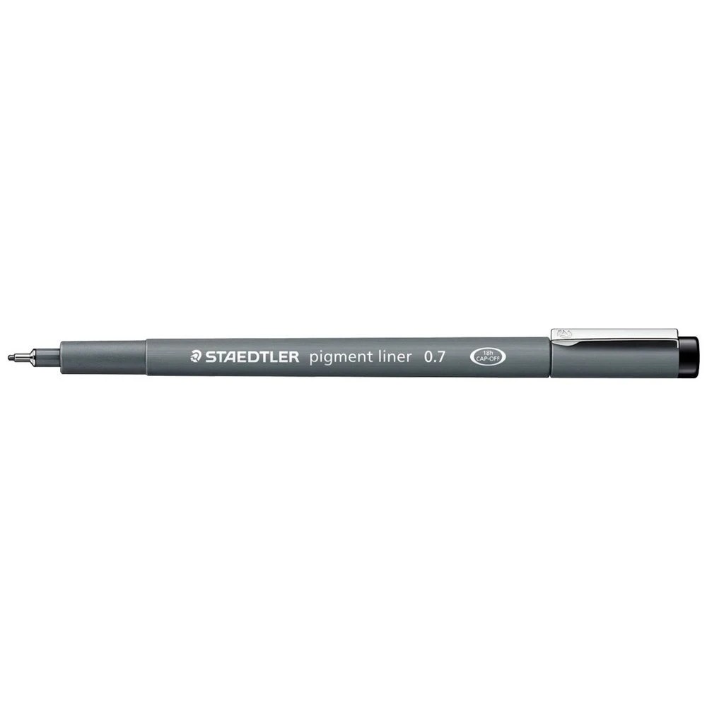 1 Staedtler Pigment Liner 0.7mm Black, 1 of 4