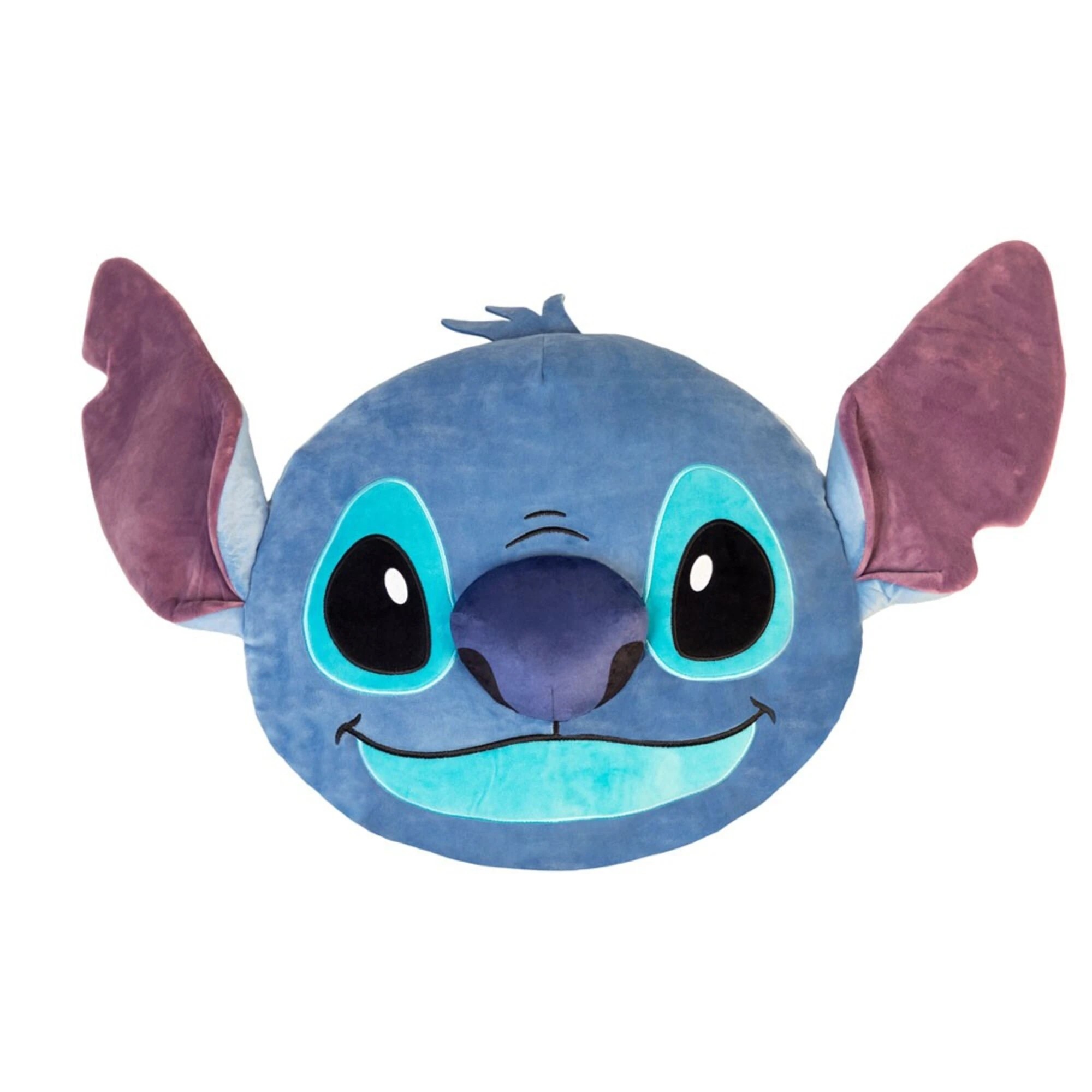 1 Disney - Lilo & Stitch - Stitch Head Cushion - Blue, 1 of 2