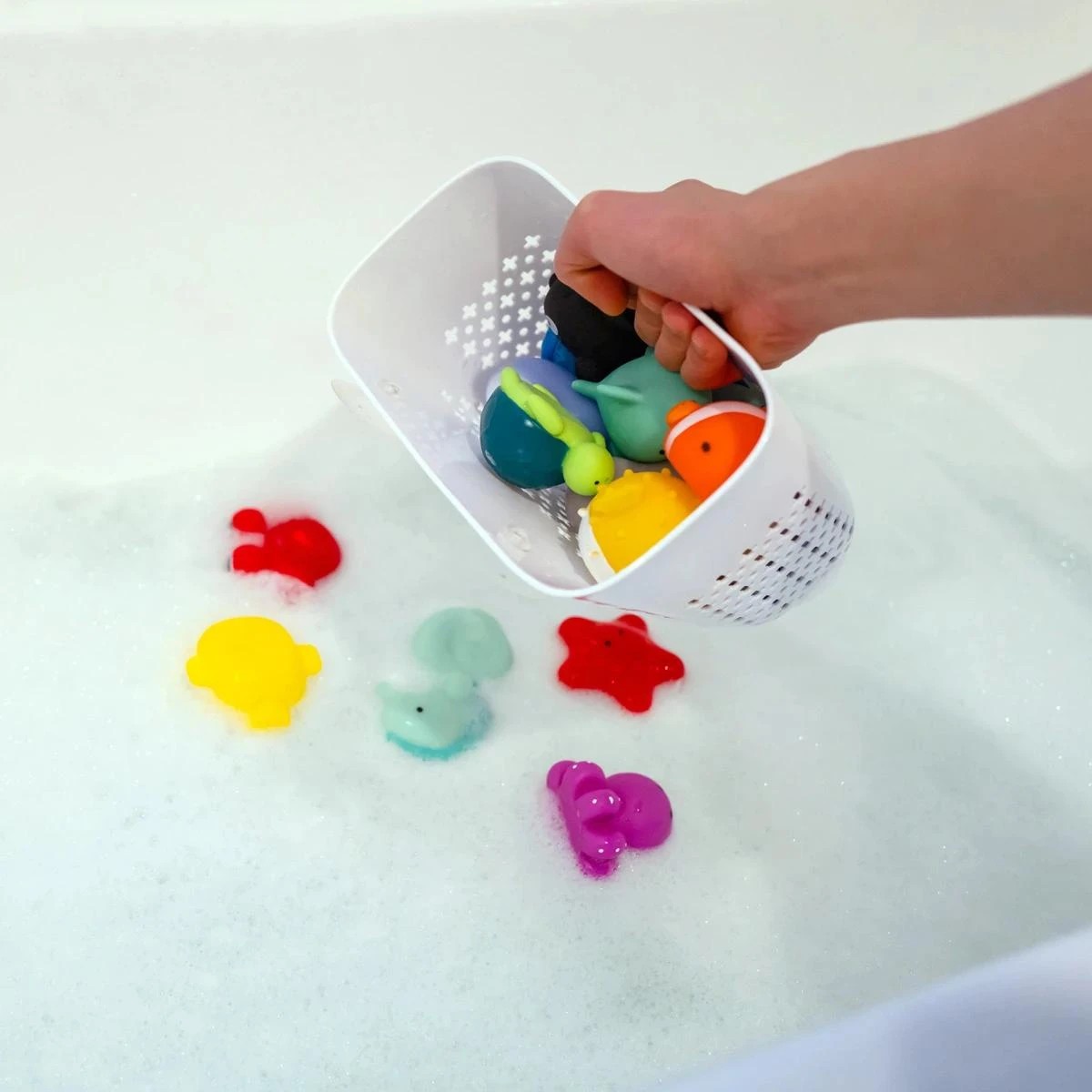 4 Bath Toy Storage  - Anko - White, 4 of 4