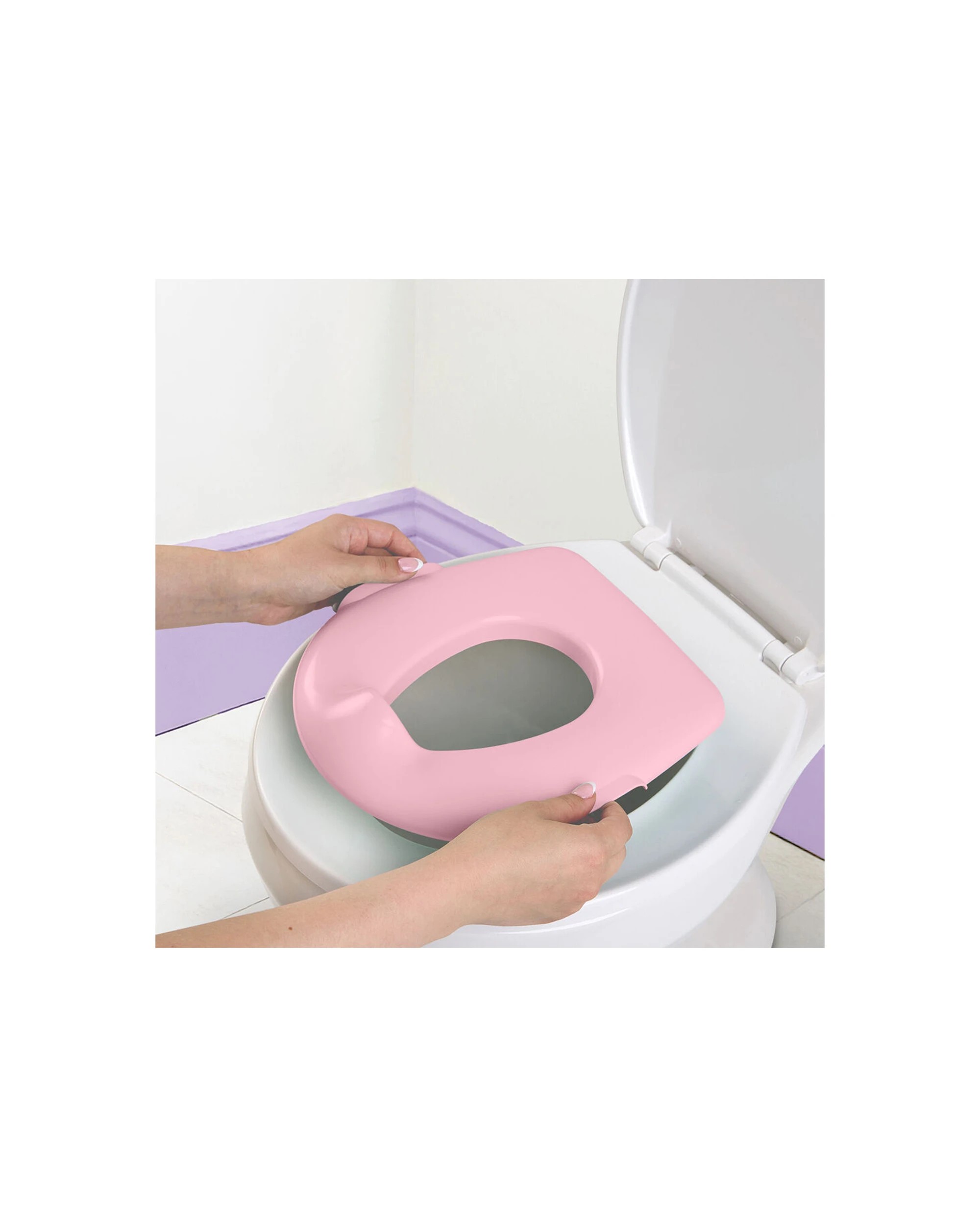 3 Disney Junior Minnie Mouse My Size Potty 2 In 1 Kids Toilet Training System 18m - Multi, 3 of 6