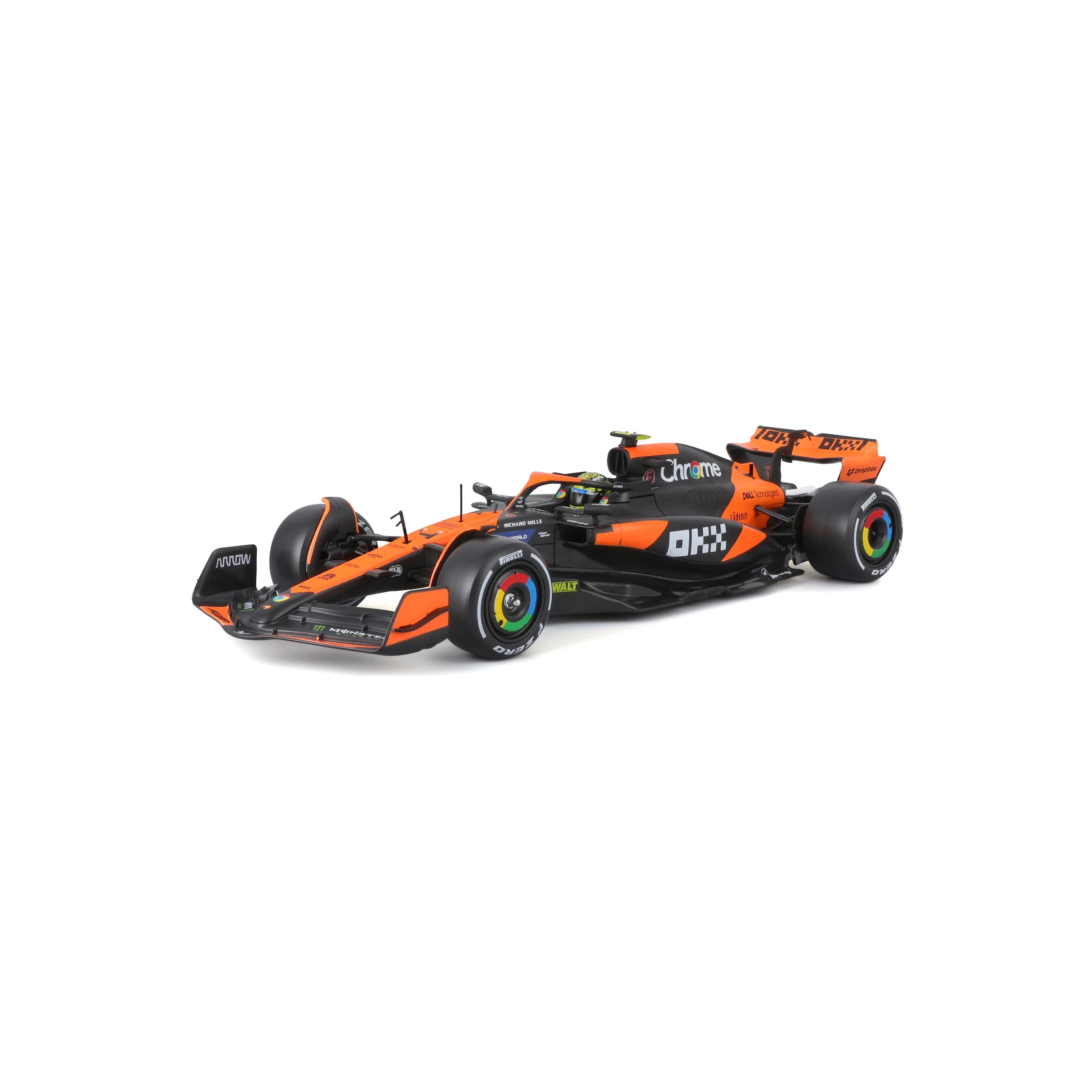 6 Bburago 1:24 Scale McLaren Die-Cast Formula 1 Vehicle, 6 of 8