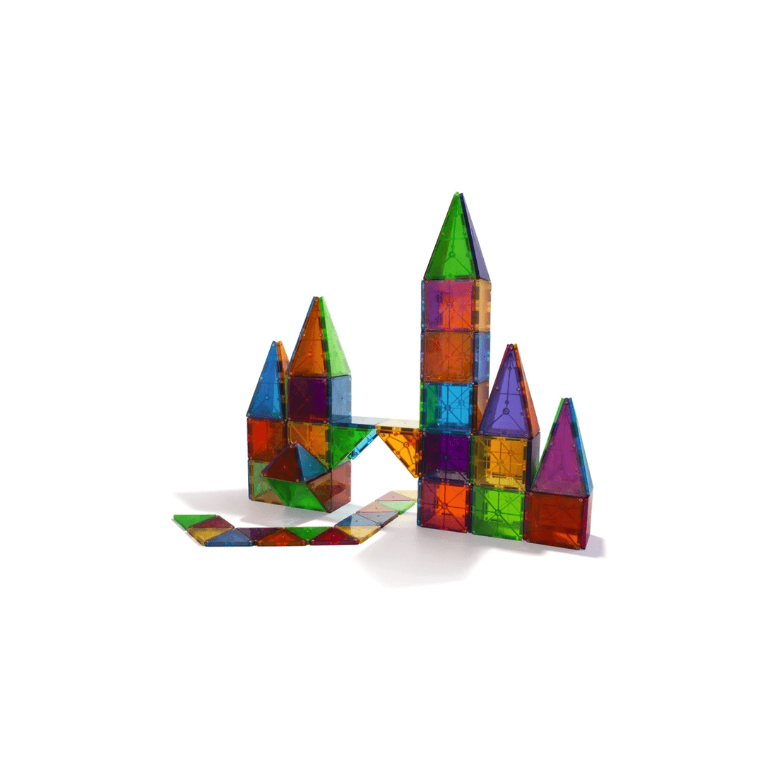 2 Magna-tiles Classic 100 Piece Magnetic Construction Toy Set 3 Years Plus. - Multi, 2 of 3
