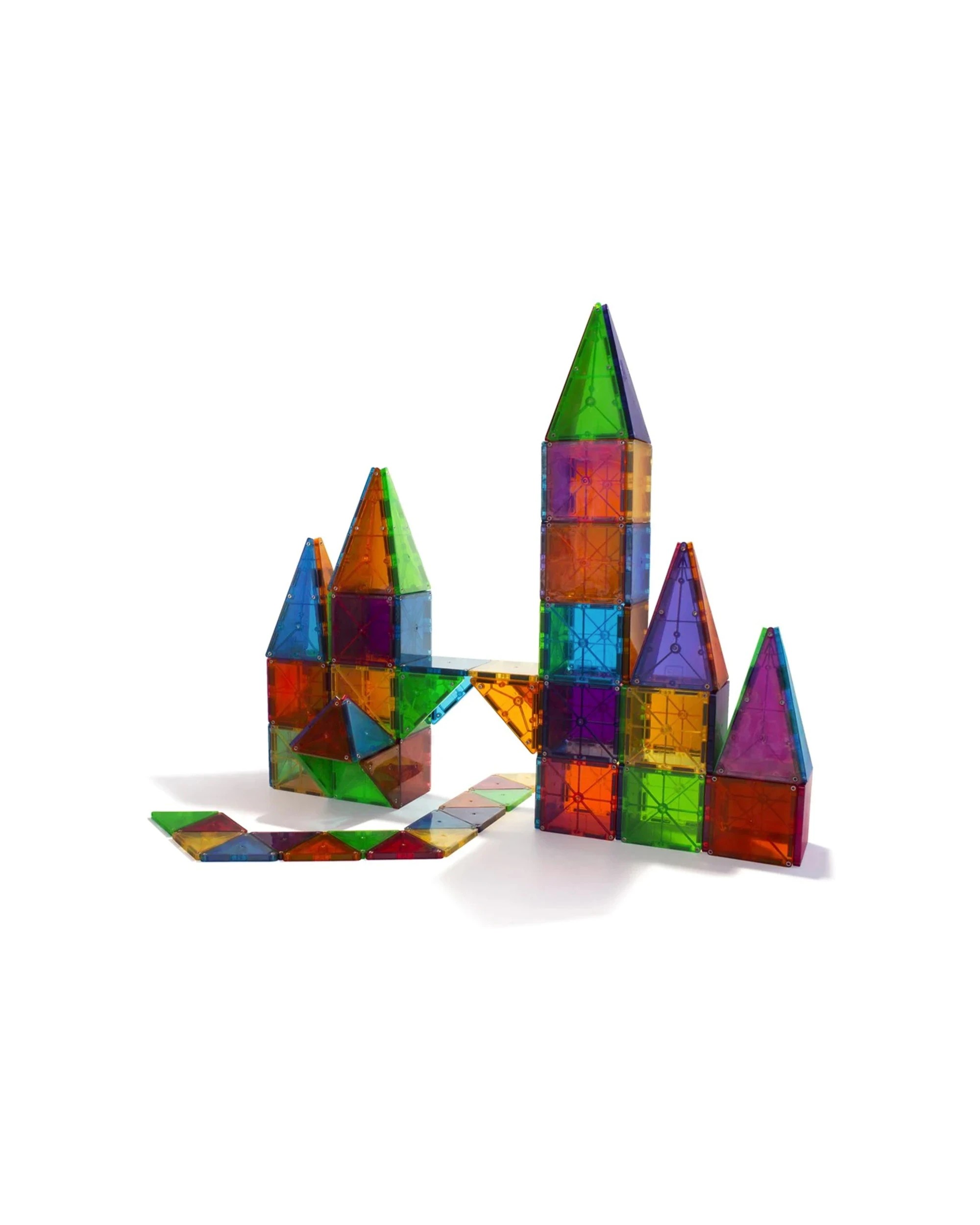 2 Magna-tiles Classic 100 Piece Magnetic Construction Toy Set 3 Years Plus. - Multi, 2 of 3