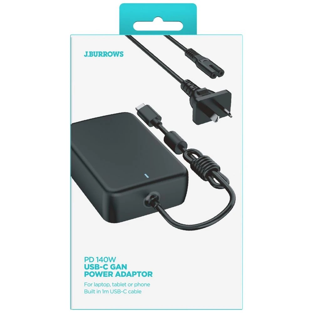 4 J.Burrows GaN USB-C PD Laptop Charger 140W, 4 of 5