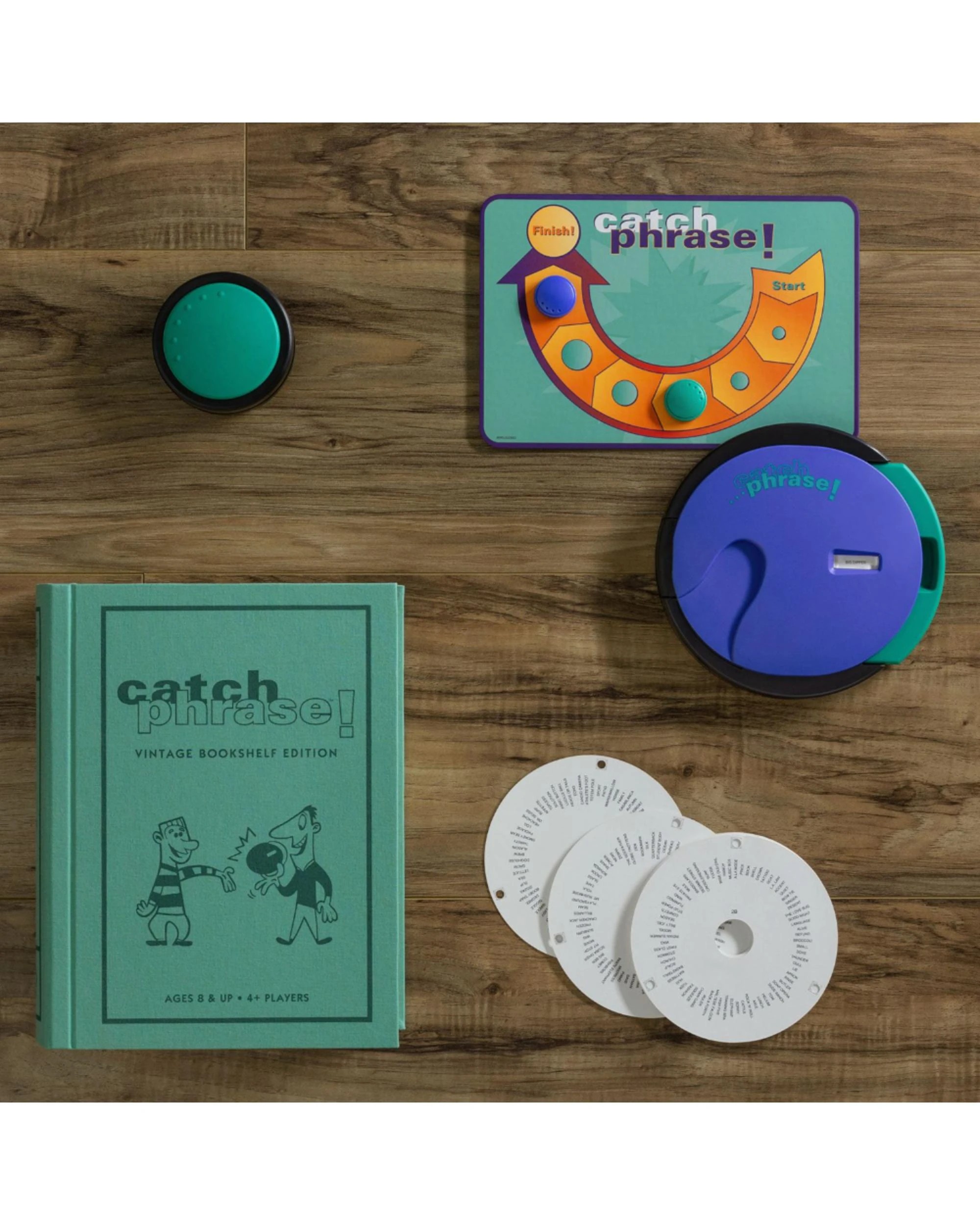 4 Catch Phrase Vintage Bookshelf Edition Board Game, 4 of 5