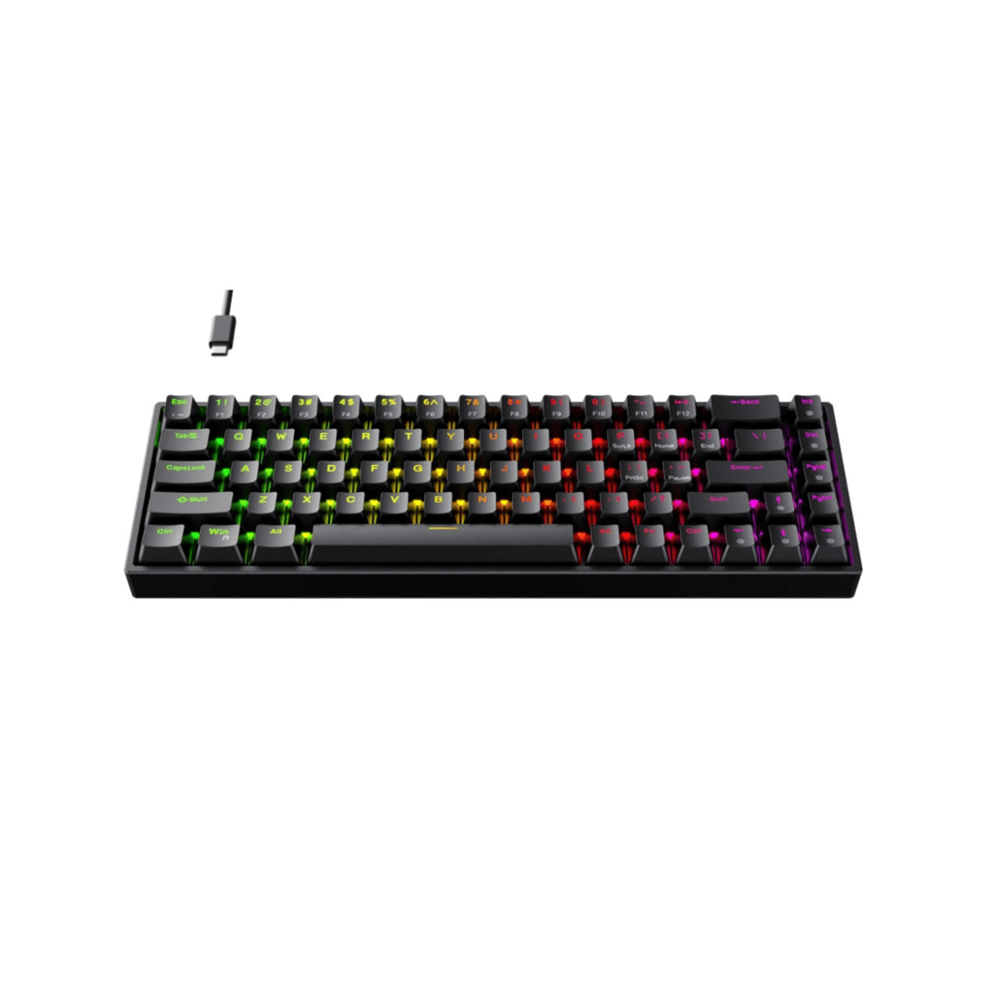 1 Playmax Pro Mini Mechanical Keyboard Black, 1 of 3