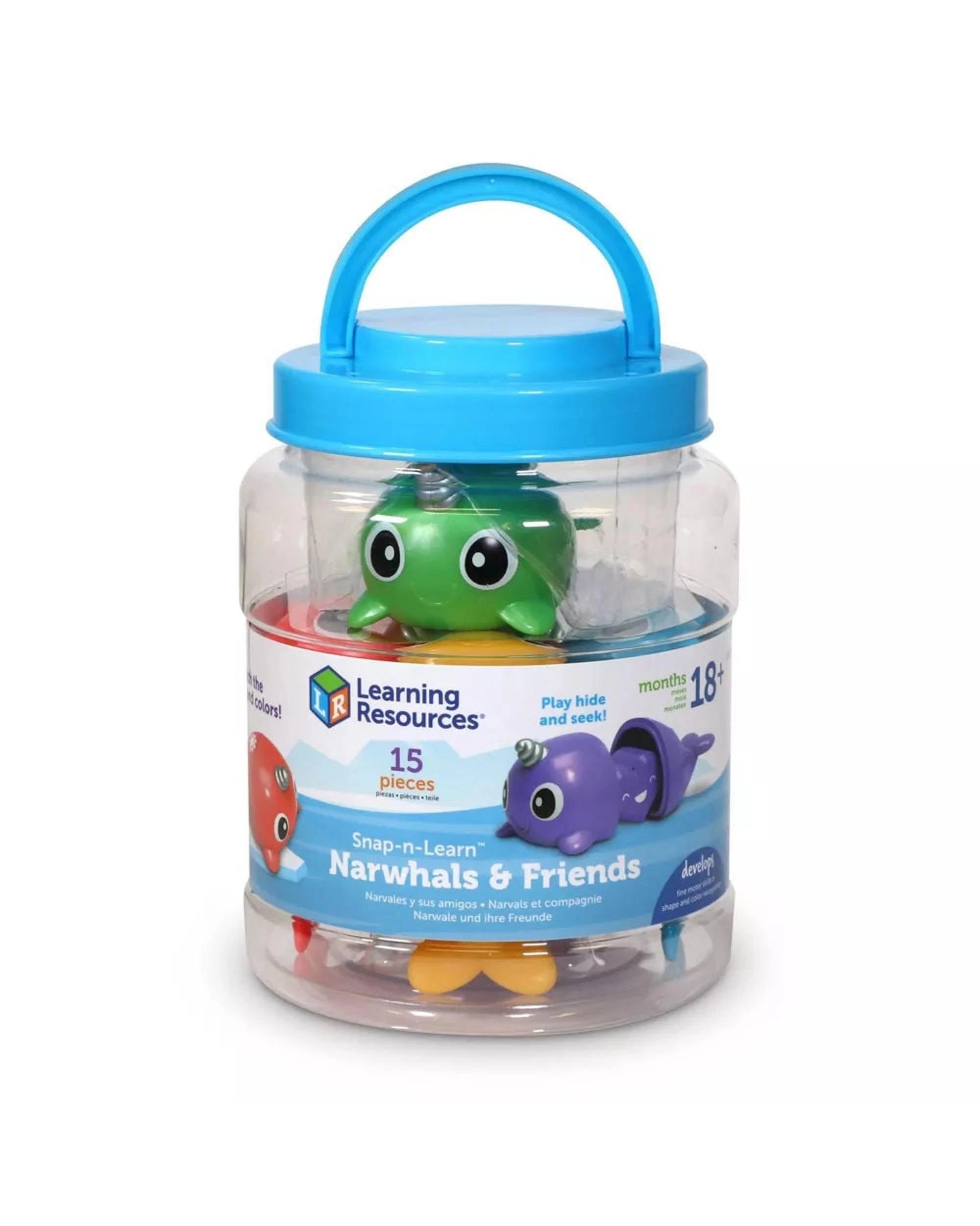 2 Learning Resources Snap-n-Learn Narwhals and Friends Playset, 2 of 6