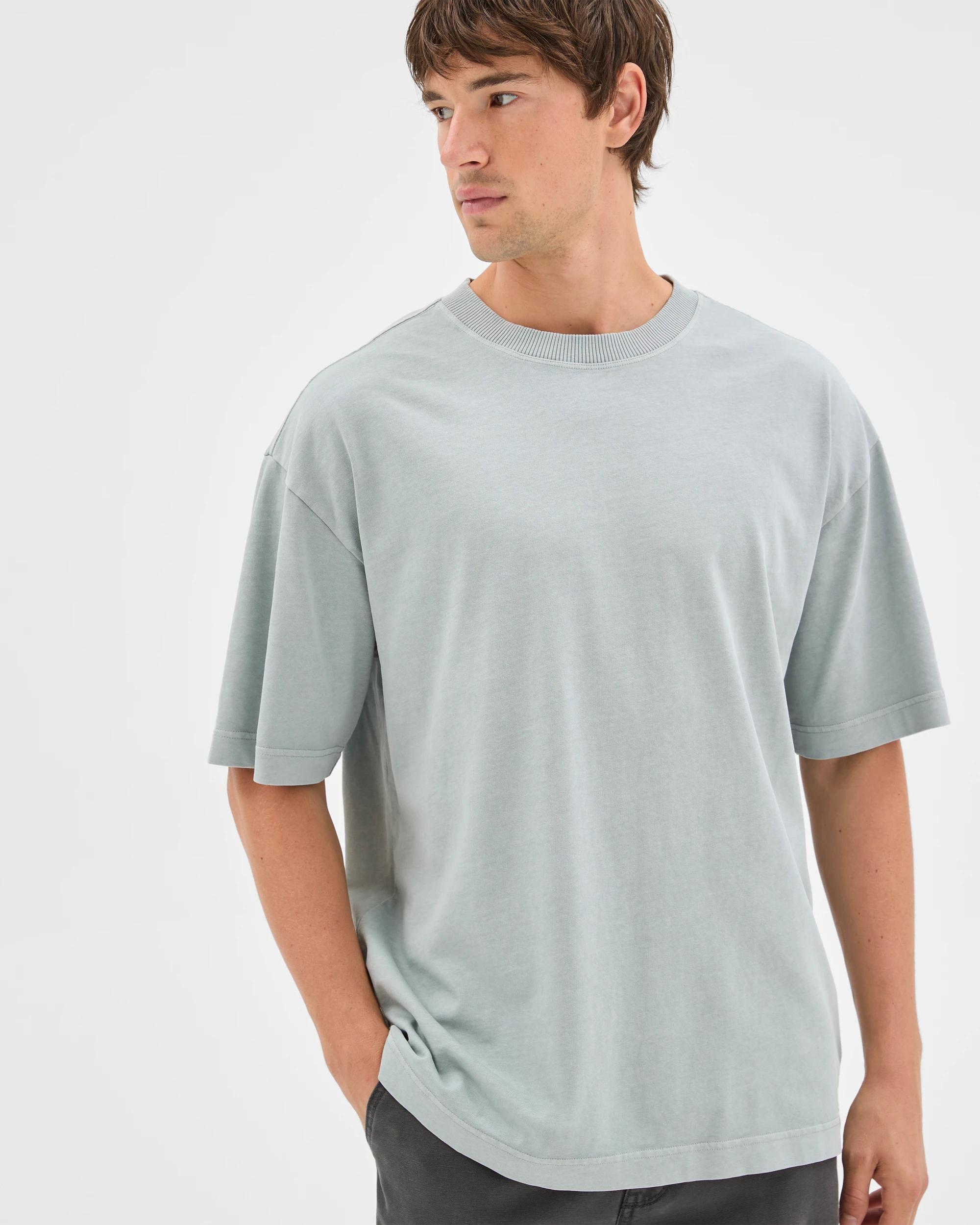 3 Commons Australian Cotton Boxy Heavyweight Core T-Shirt QUARRY, 3 of 6