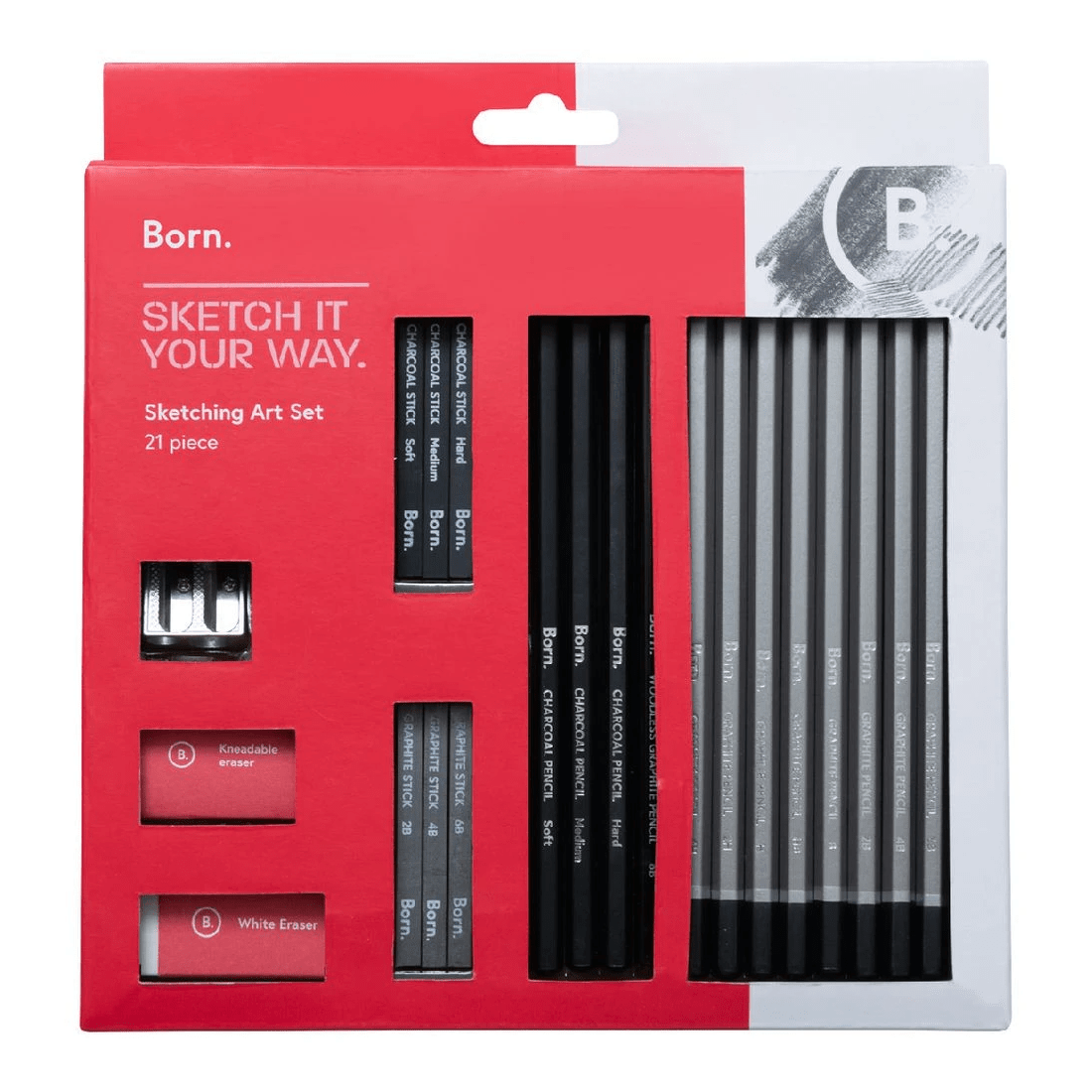1 Born Sketch Set 21 Pack, 1 of 2