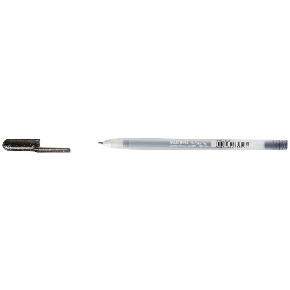 1 Sakura Gelly Roll Gel Pen Metallic Black, 1 of 3