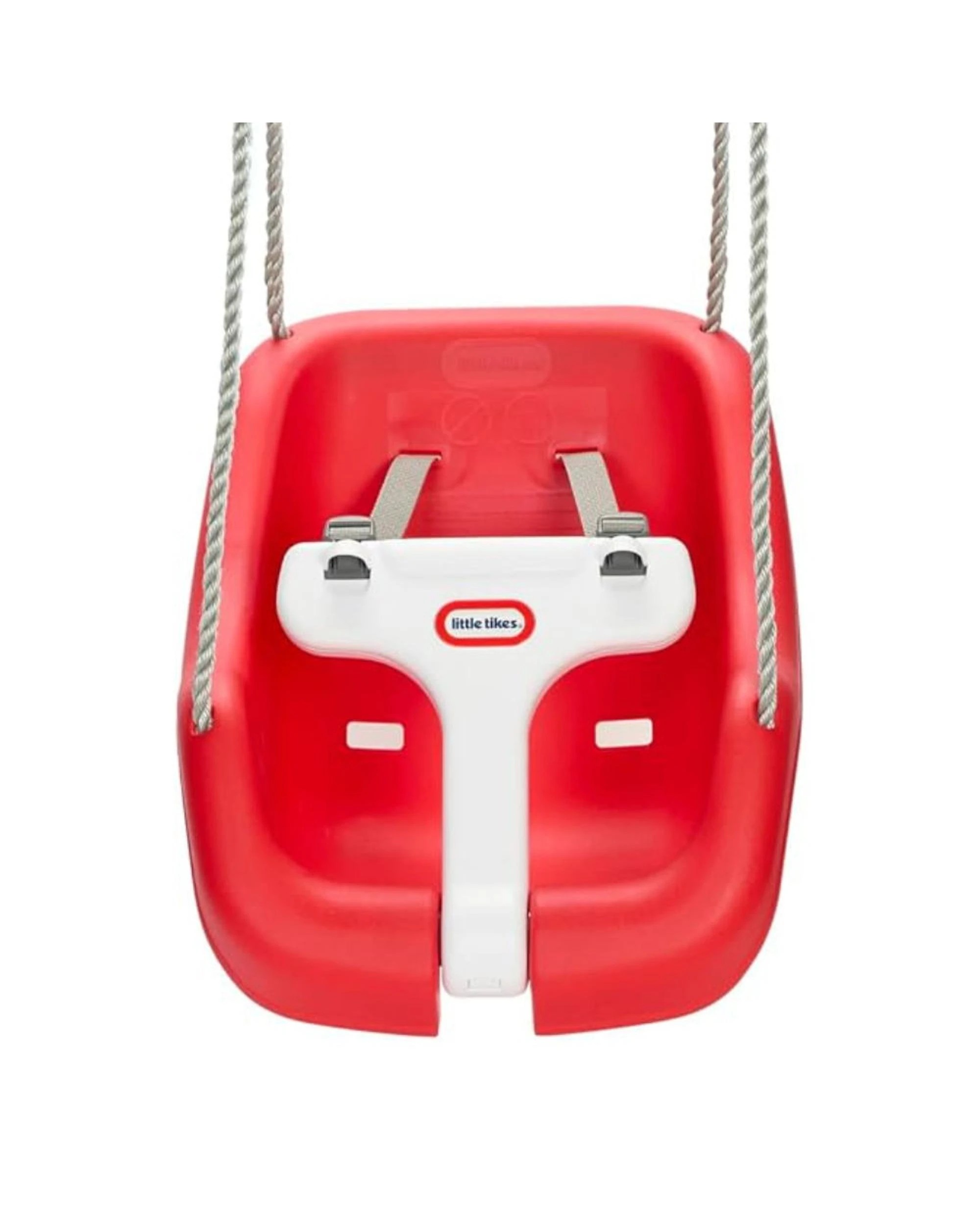1 Little Tikes 2-in-1 Snug 'n Secure Swing - Red, 1 of 8