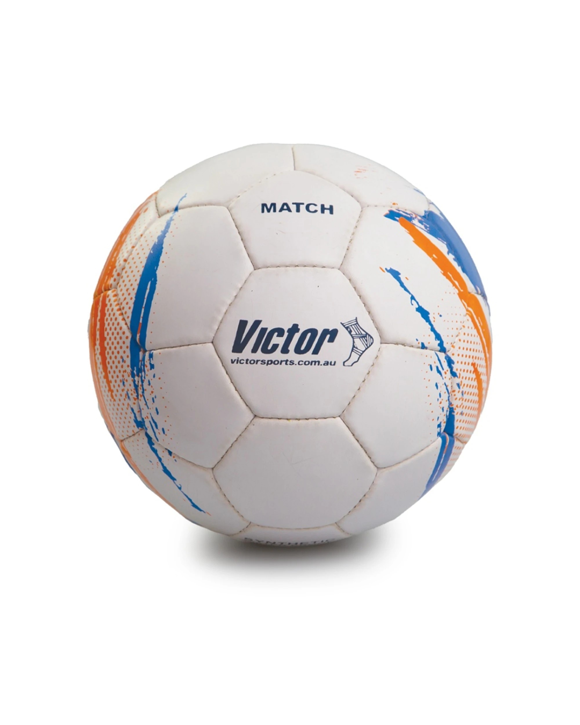 3 Victor Sports Match Soccer Ball Training Durable Size 4 - Multi, 3 of 4