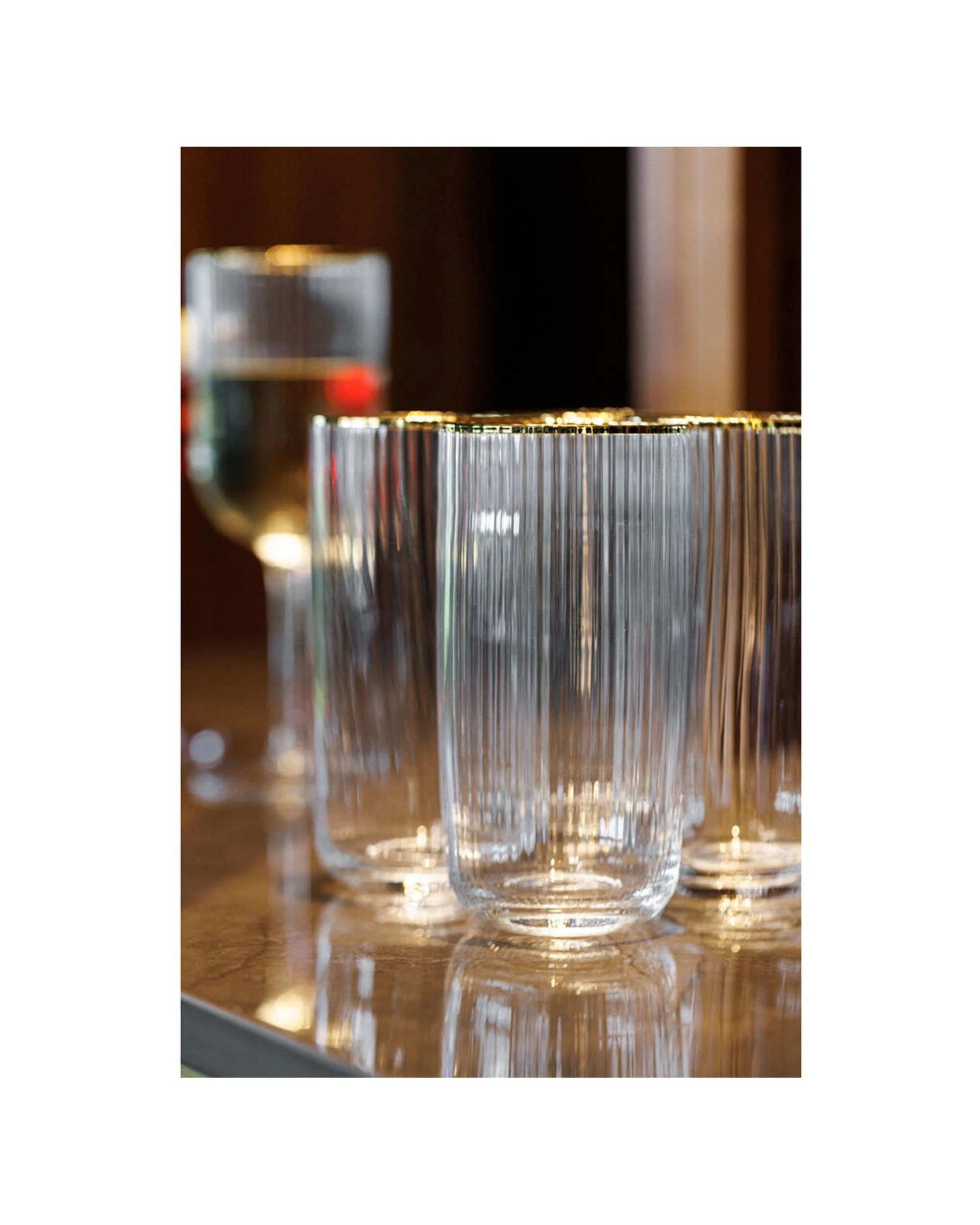 5 Mikasa 4pc Sorrento Crystal Highball Glass Set 510ml - Clear, 5 of 6