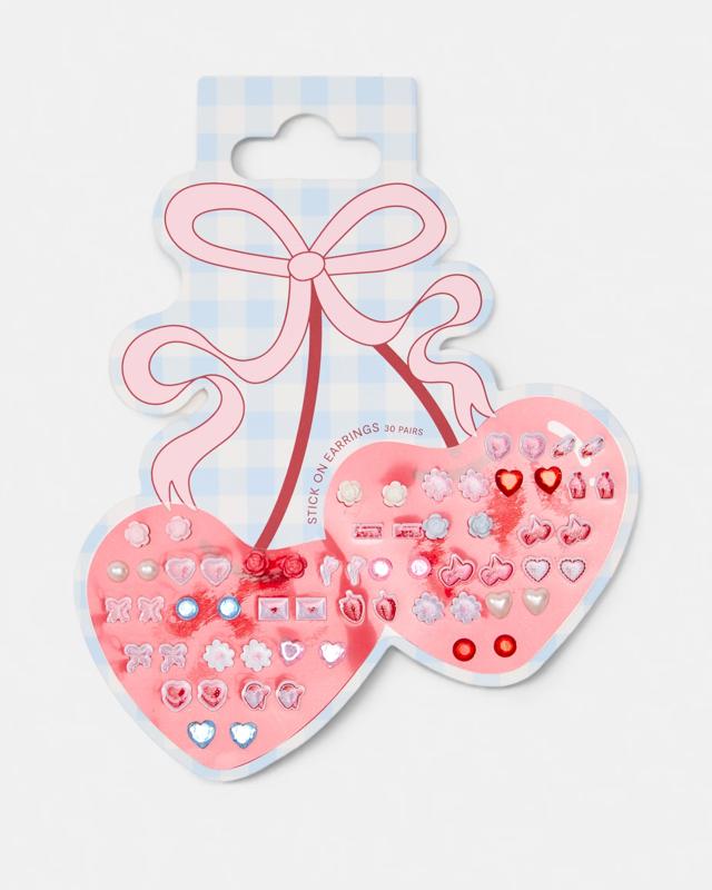 30 Pack Sticker Earrings - Ch