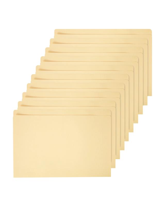 10 Pack Foolscap Manilla Fol