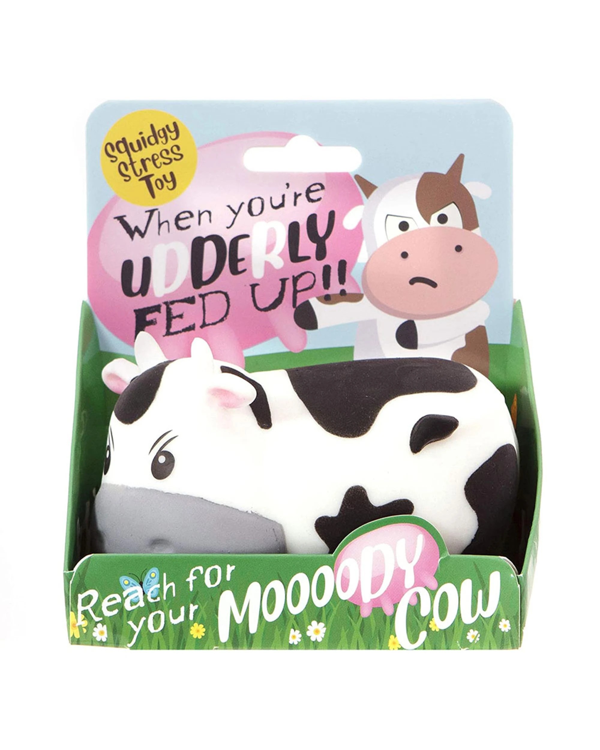 1 Boxer Gifts Moody Cow Stress Relief Toy, 1 of 3