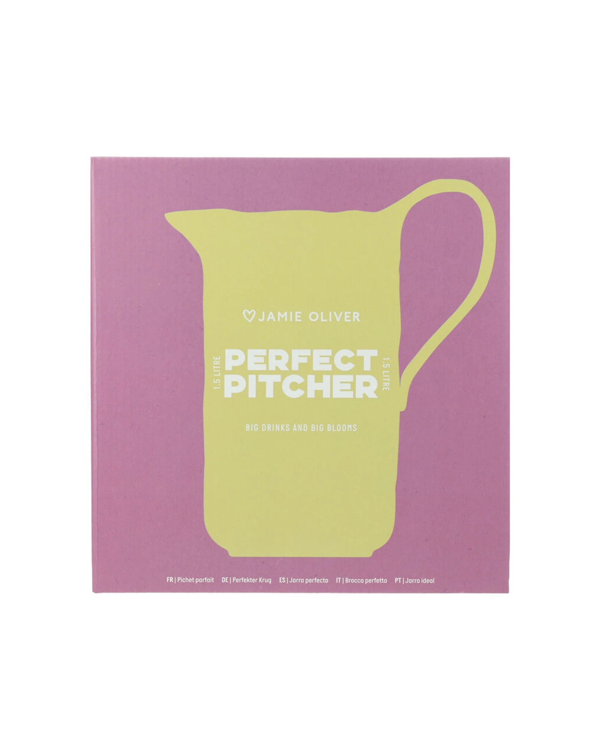 4 Jamie Oliver 2PK Big Love Perfect Stoneware Base Pitcher 1.5L - Yellow, 4 of 8