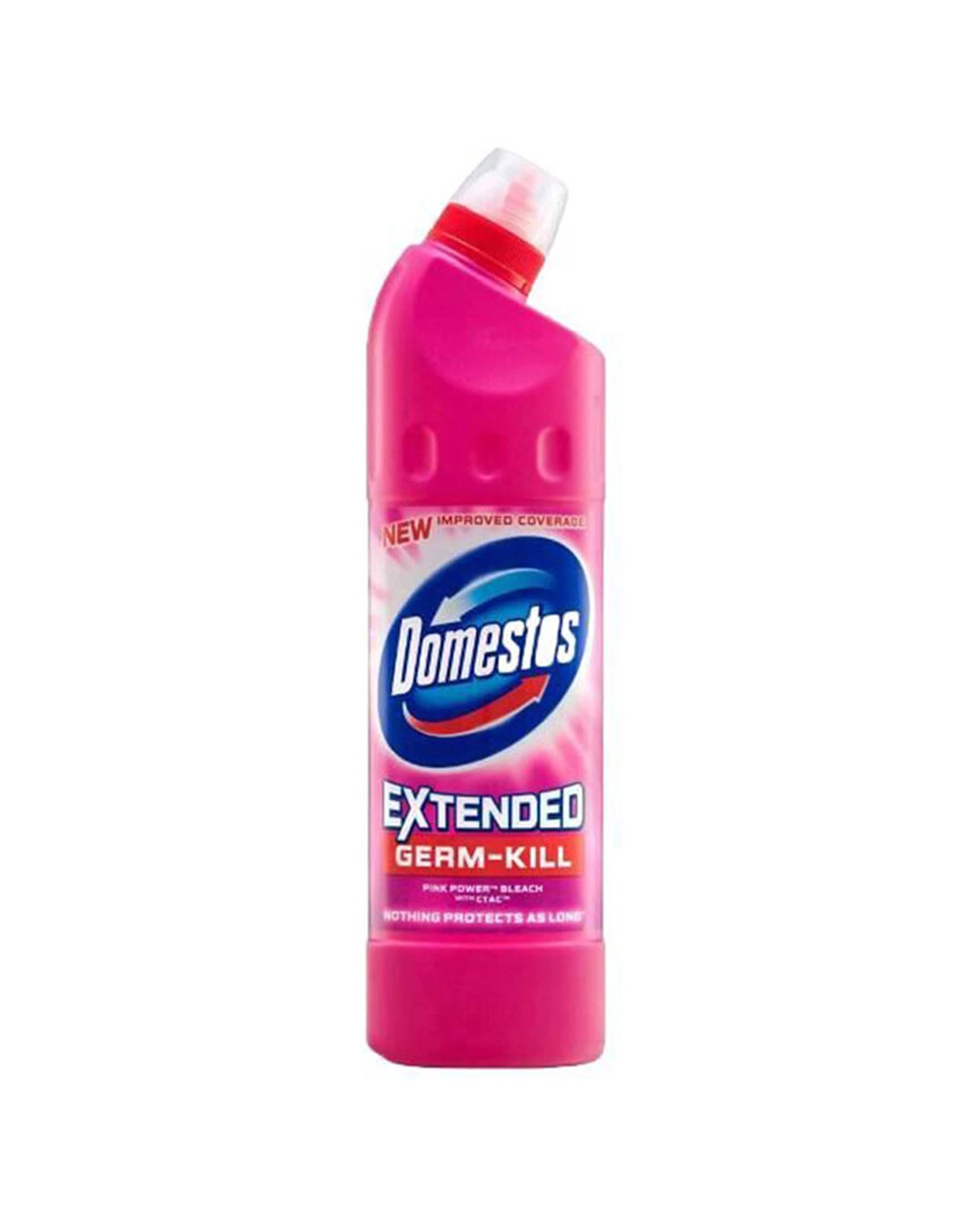 2 Domestos 9PK Power Thick Bleach Disinfectant Cleaner 750ml - Pink, 2 of 2