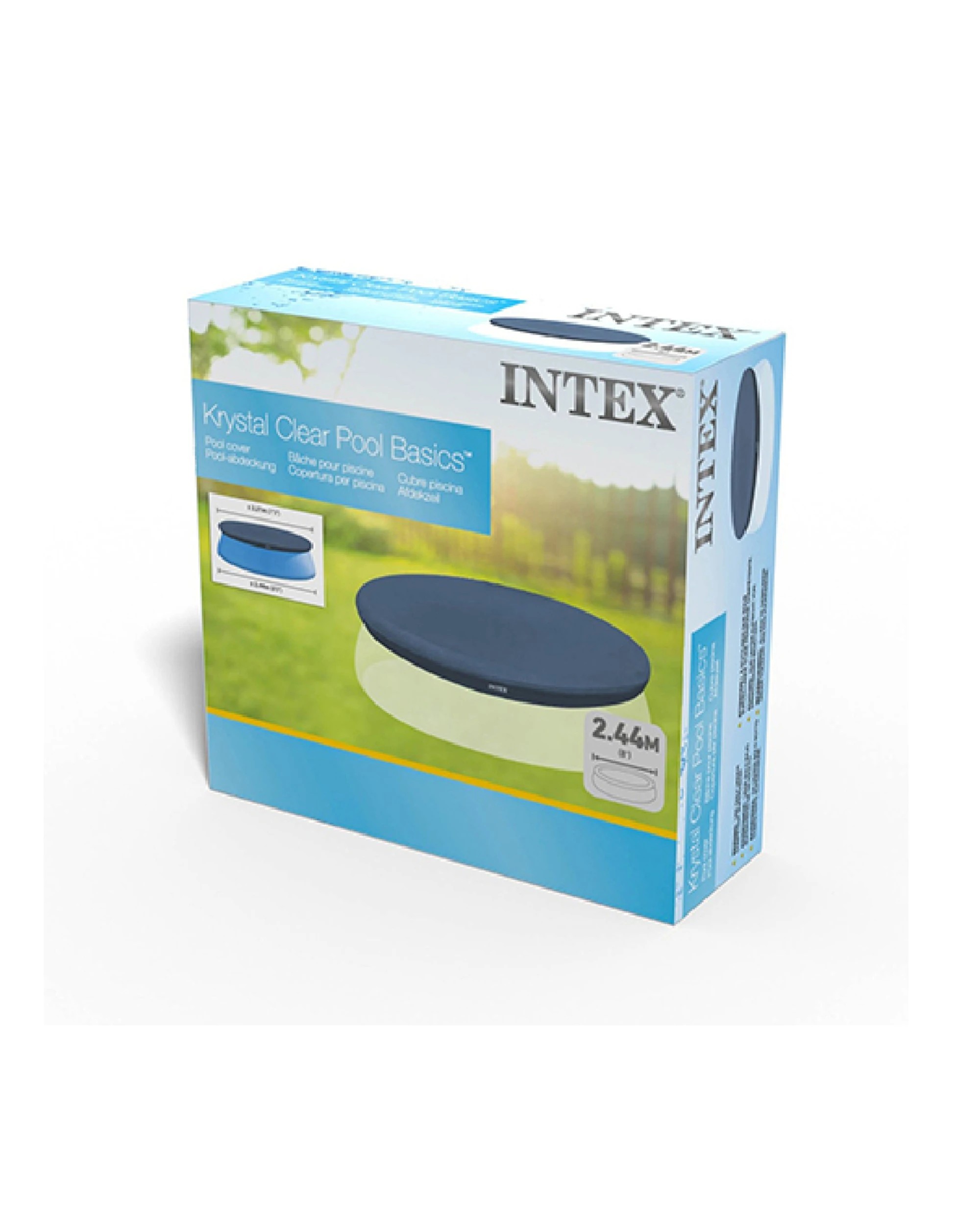 3 Intex Protection Cover For 8ft Above Ground Swimming Pool - Multi, 3 of 4