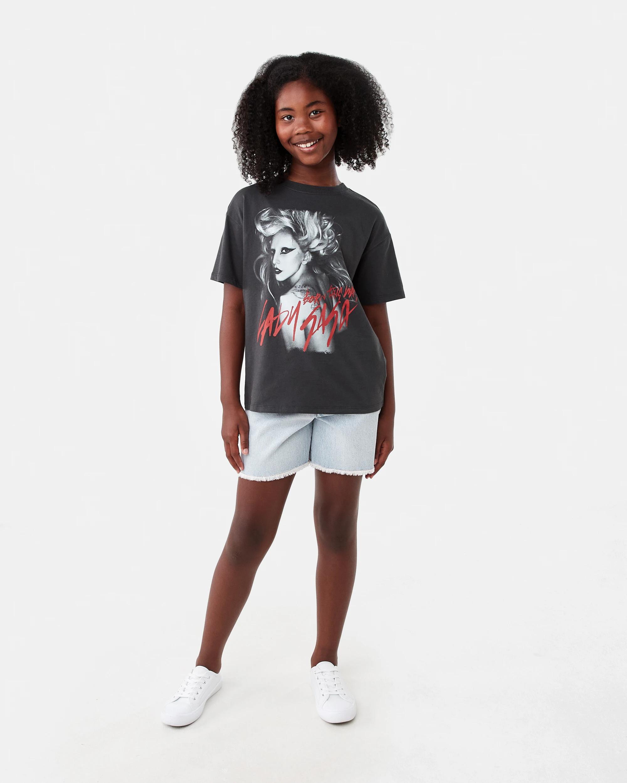 5 Lady Gaga License Oversized T-shirt Lady Gaga, 5 of 6