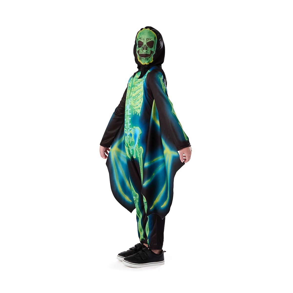3 Winged Skeleton Costume - Ages 6-8, 3 of 10