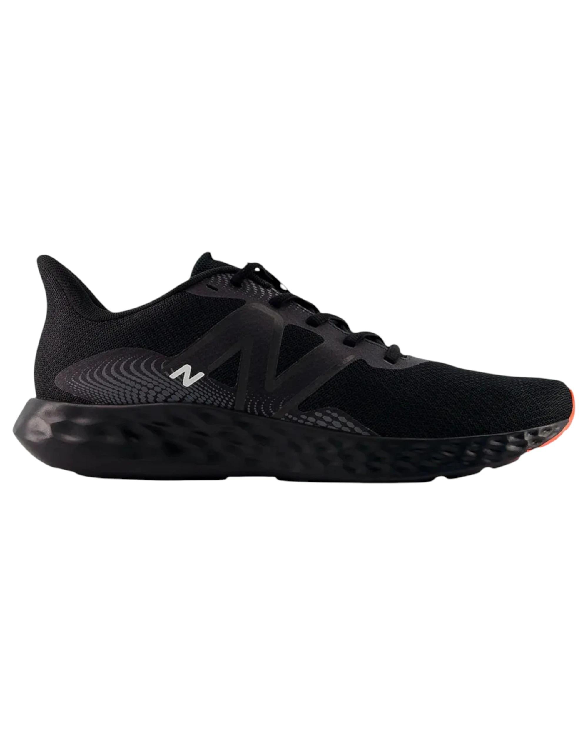 1 New Balance Mens 411 Athletic Shoes BLACK/RED, 1 of 5