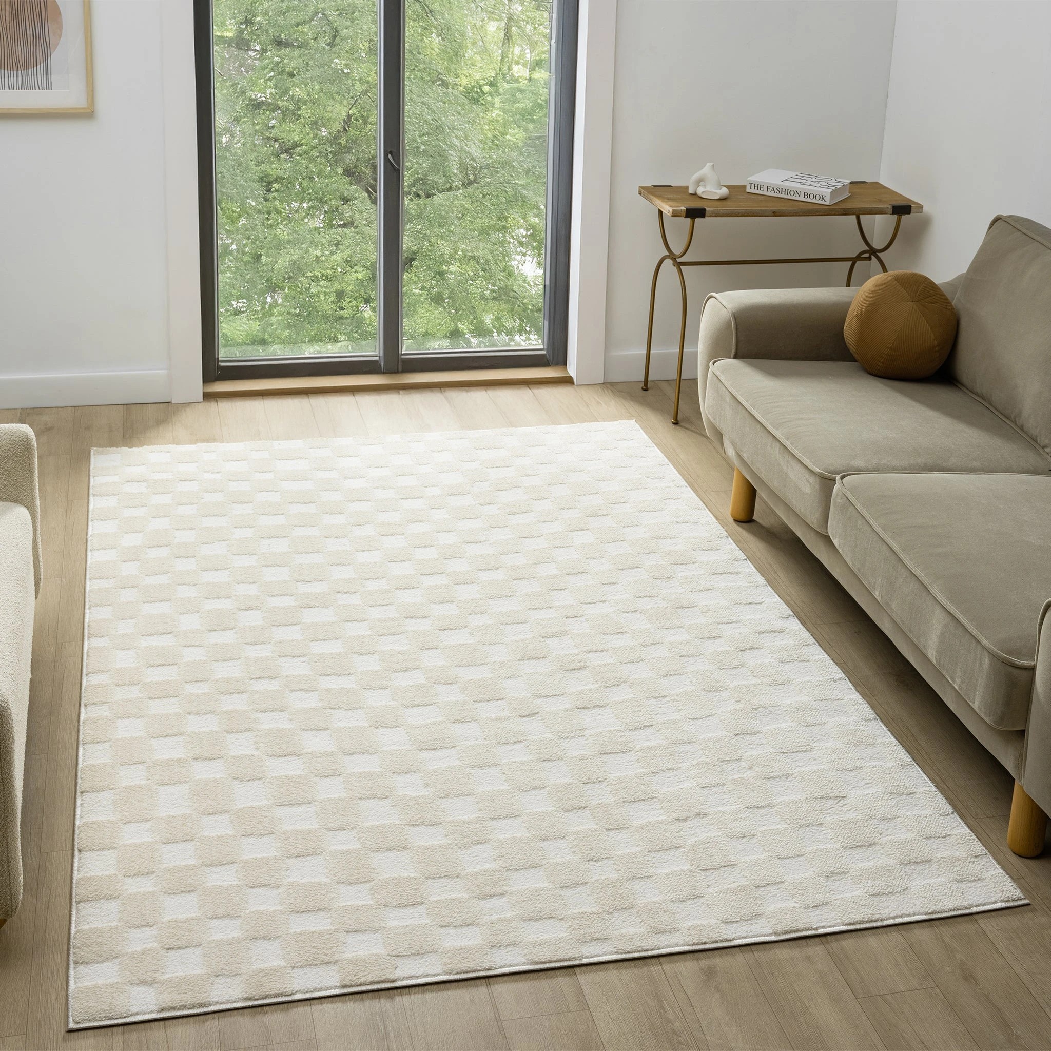 2 La Grace Home Admire Premium Rug - 160x230cm - Linen, 2 of 10