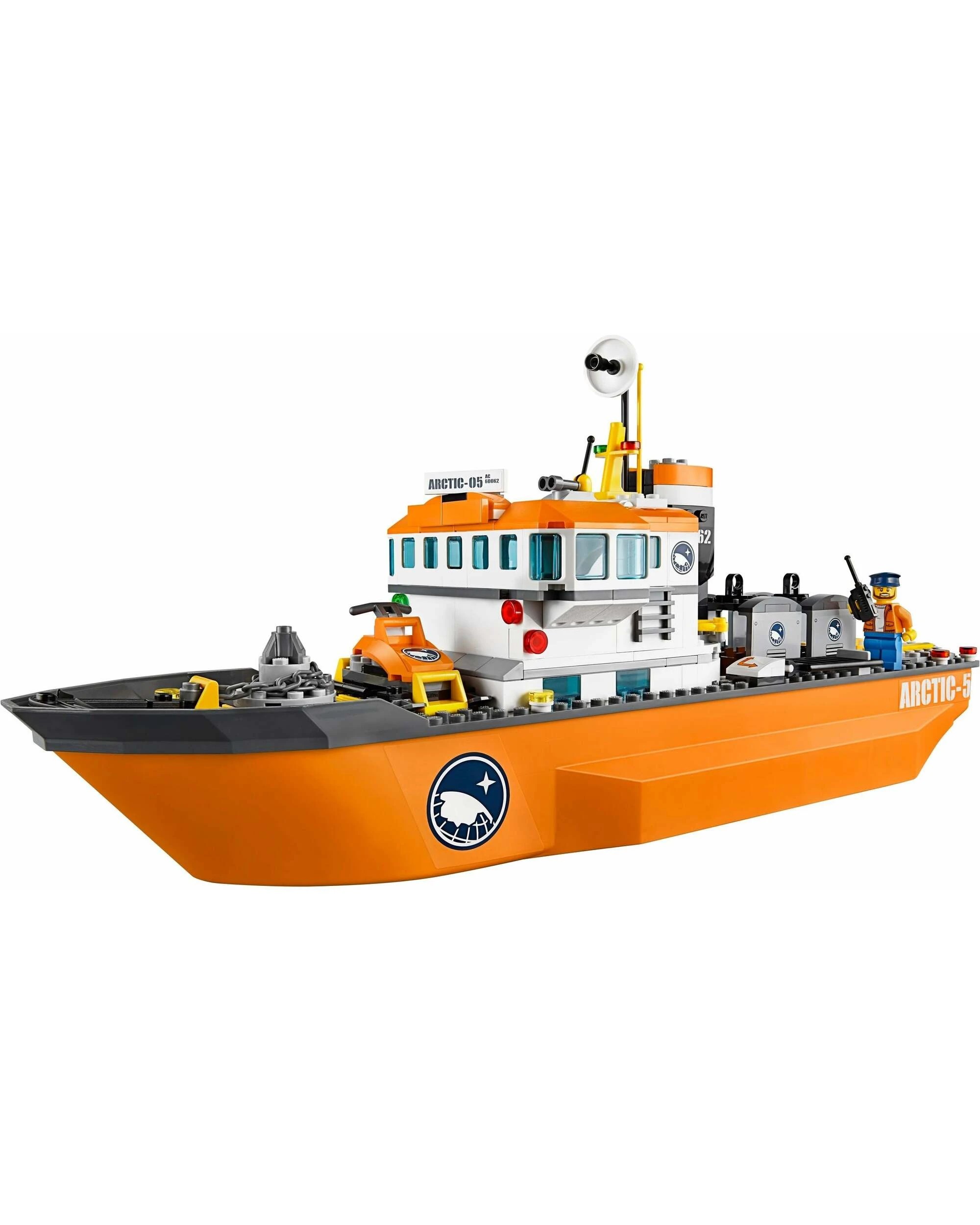 3 LEGO 60062 Arctic Icebreaker: Polar Exploration Ship & Research Base, 3 of 5