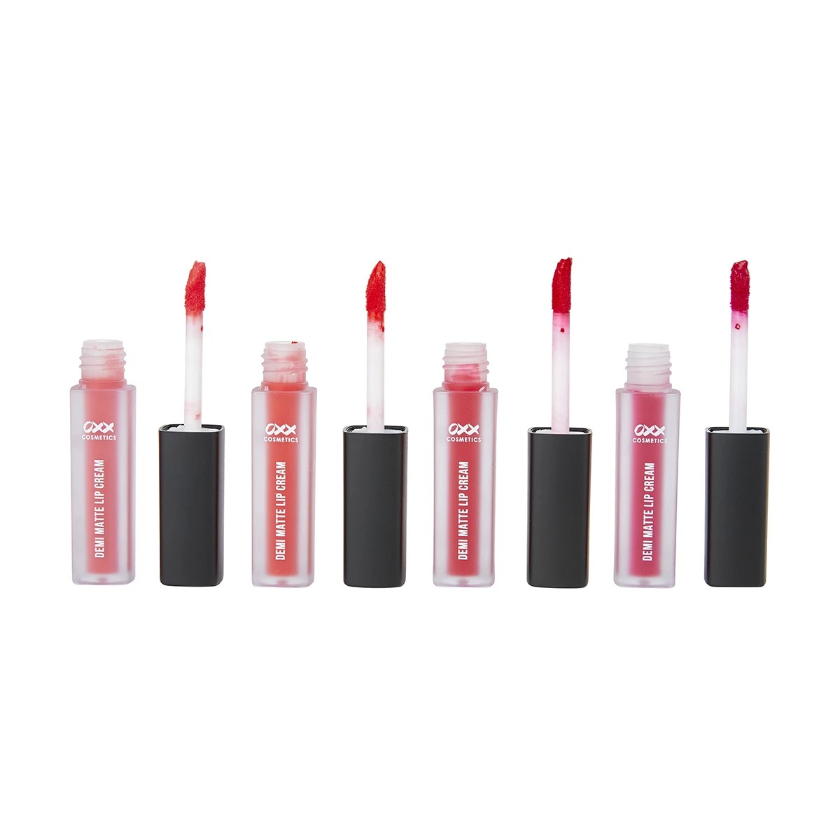2 OXX Cosmetics 4 Piece Demi Matte Liquid Lipstick - Tango, 2 of 5