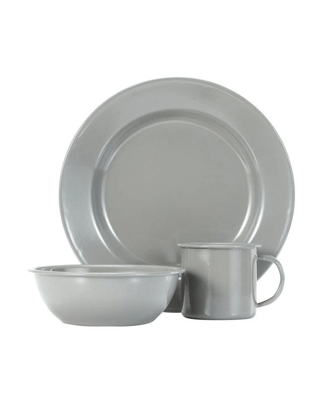 12 Piece Enamel Dinner