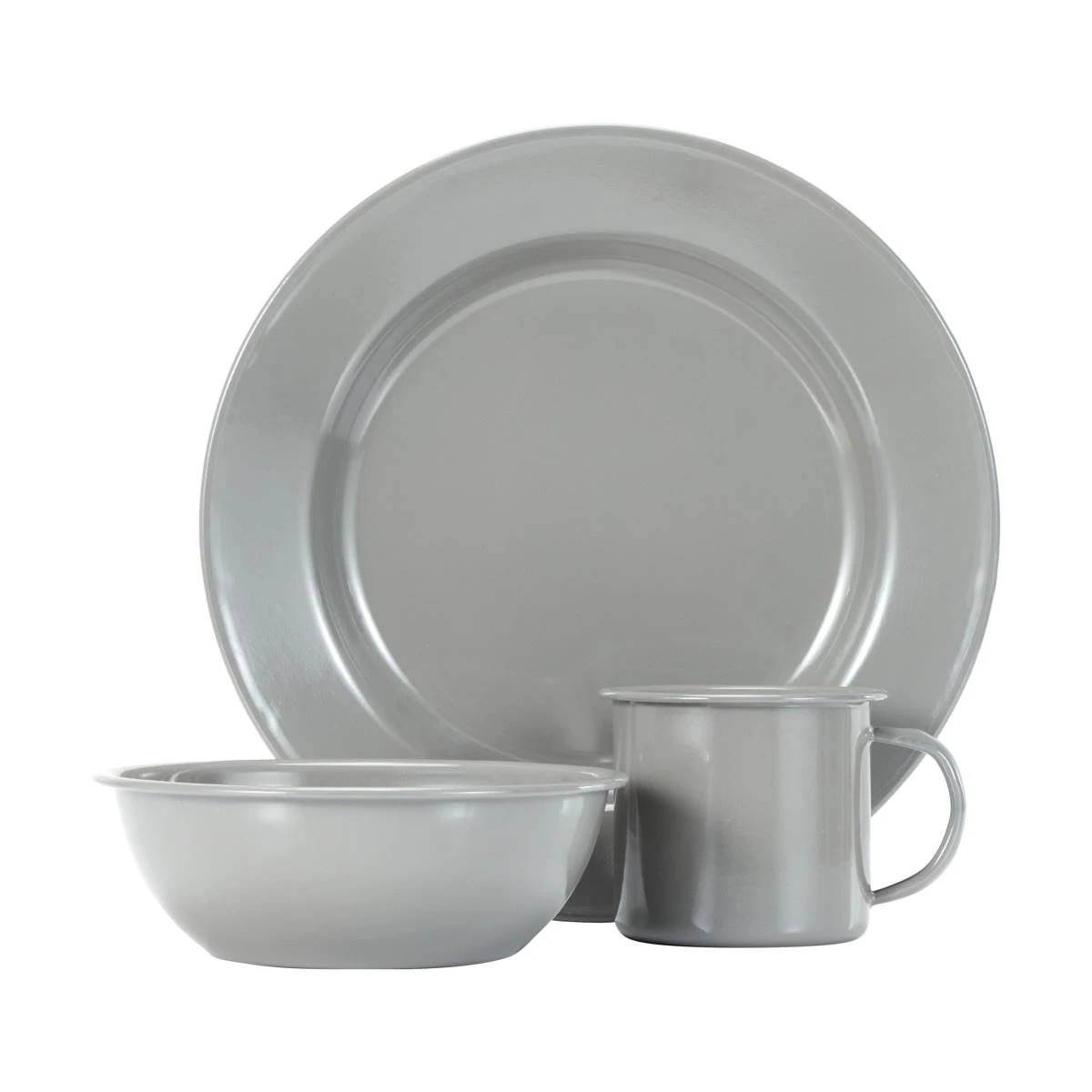1 12 Piece Enamel Dinner Set, 1 of 6