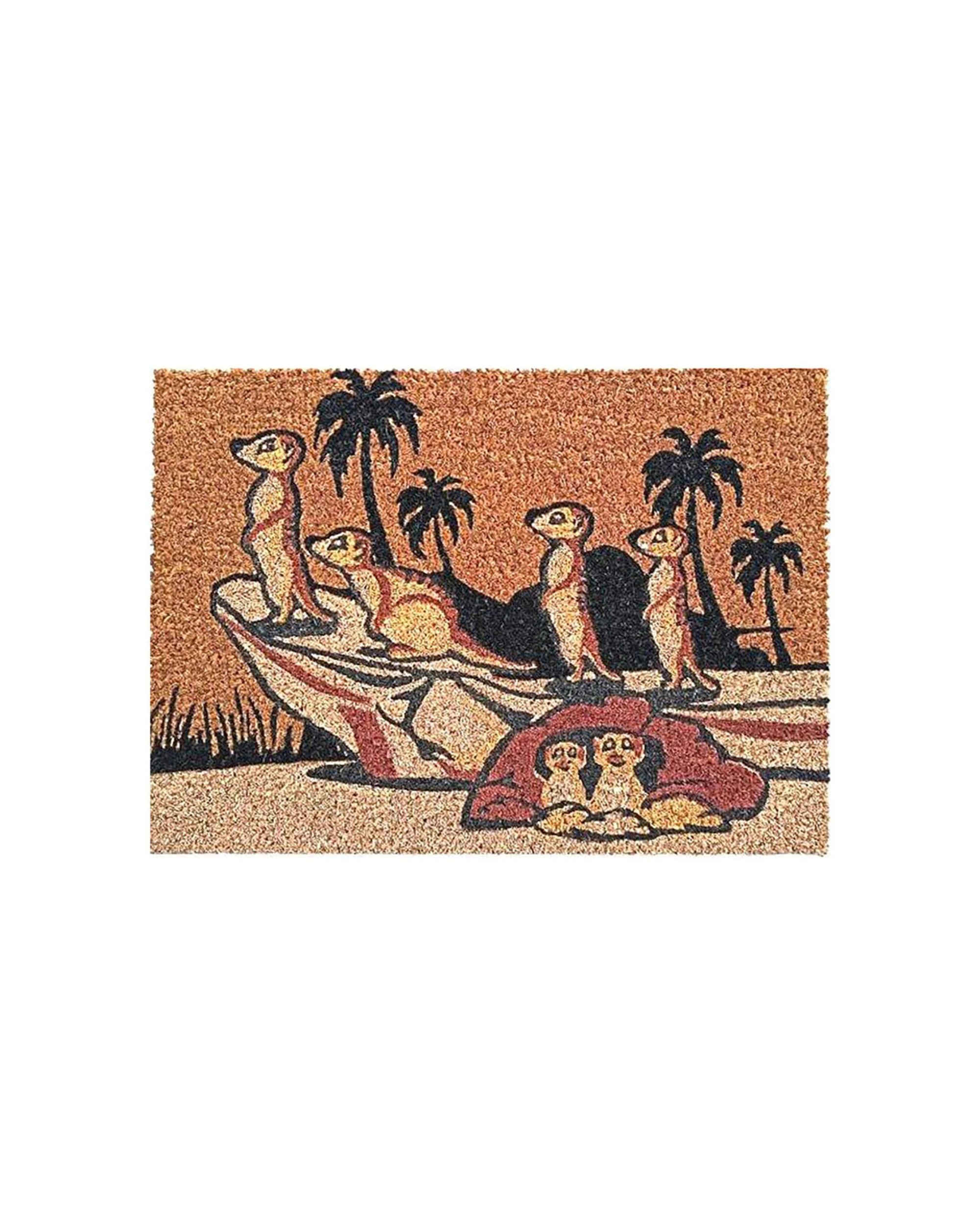 1 Solemate PVC Meerkat 40x55cm Doormat Home Furnishings - Pattern, 1 of 2