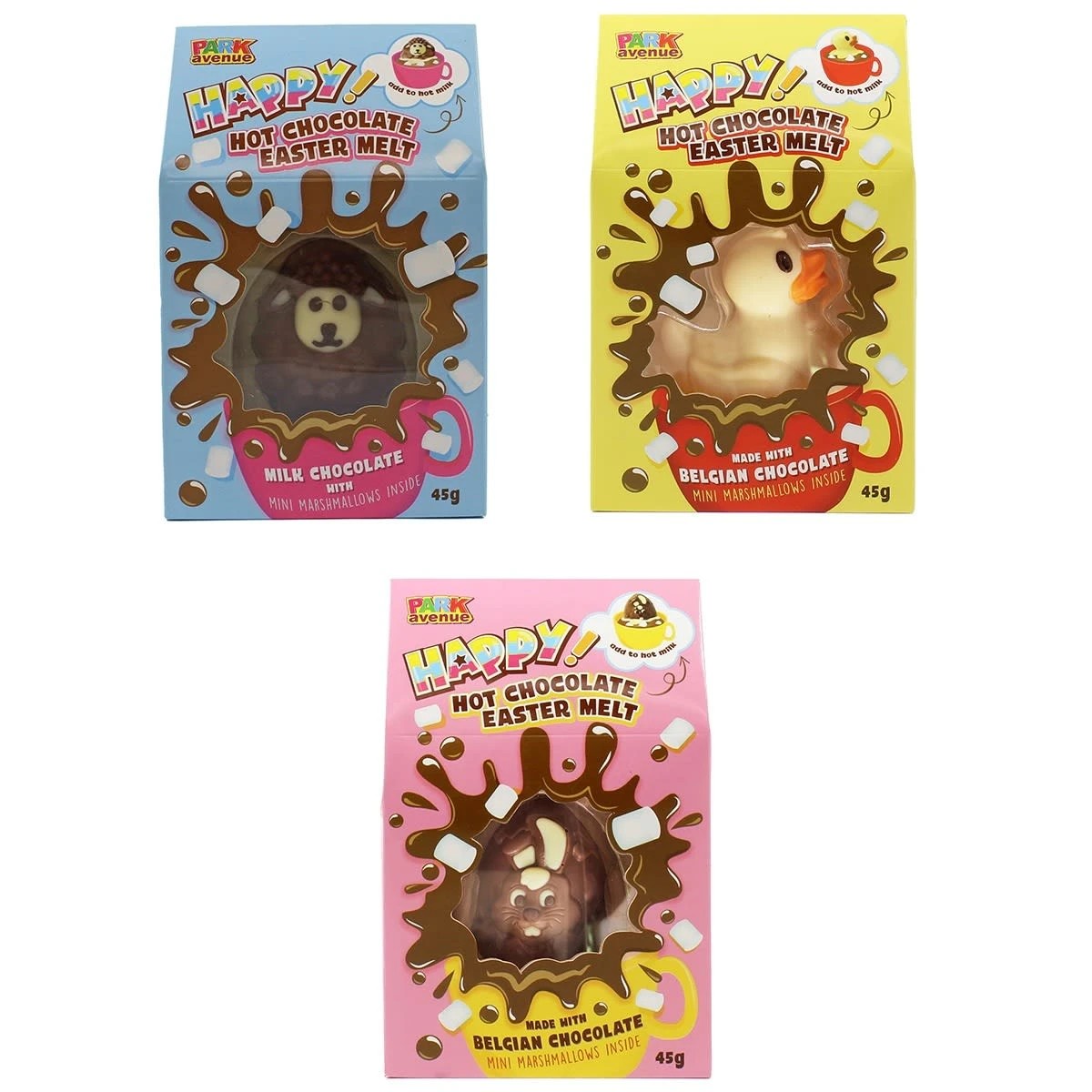 1 Park Avenue Happy Hot Chocolate Easter Melt 45g - Assorted, 1 of 5