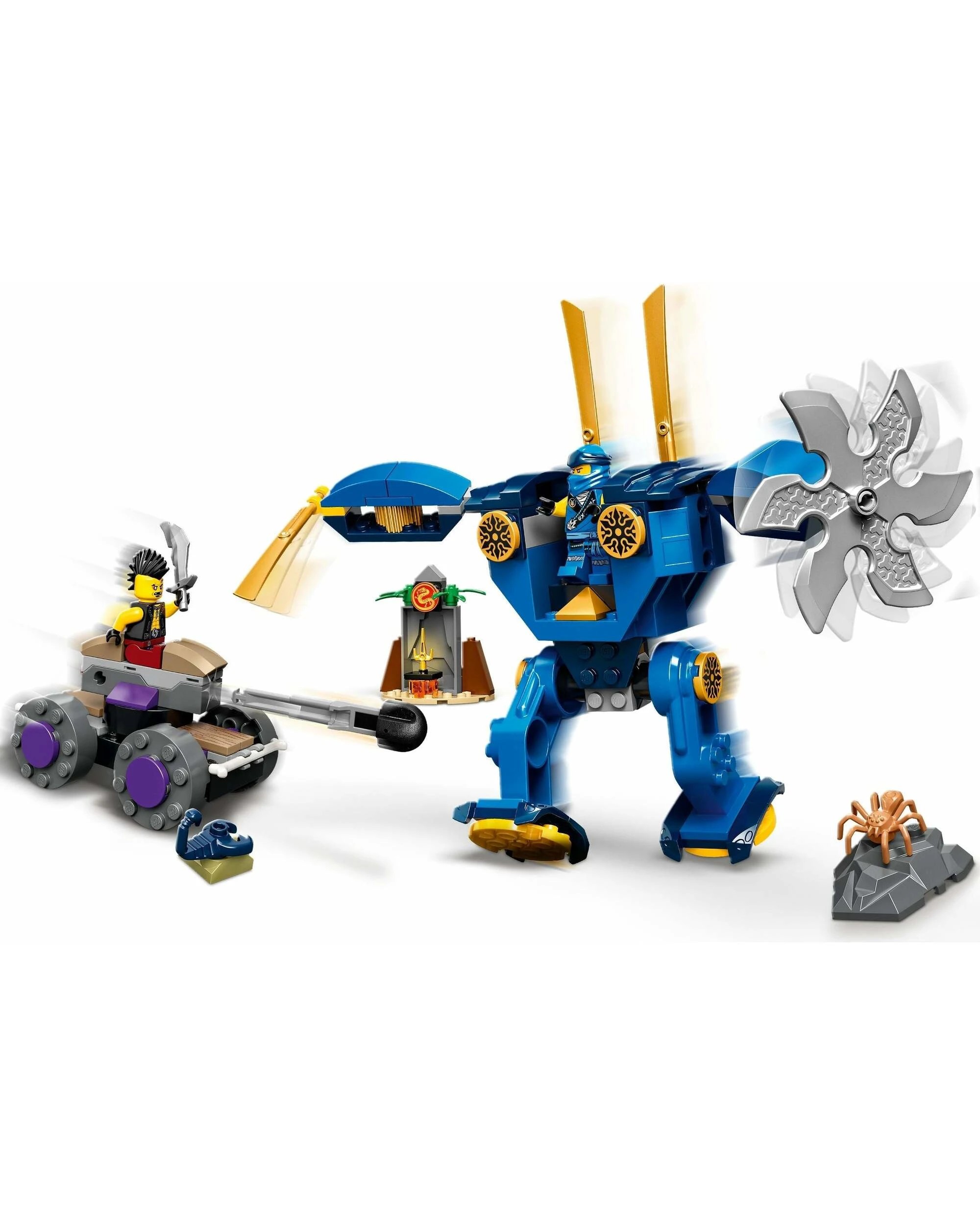 3 LEGO Ninjago 71740 Jay's Electro Mech, 3 of 5
