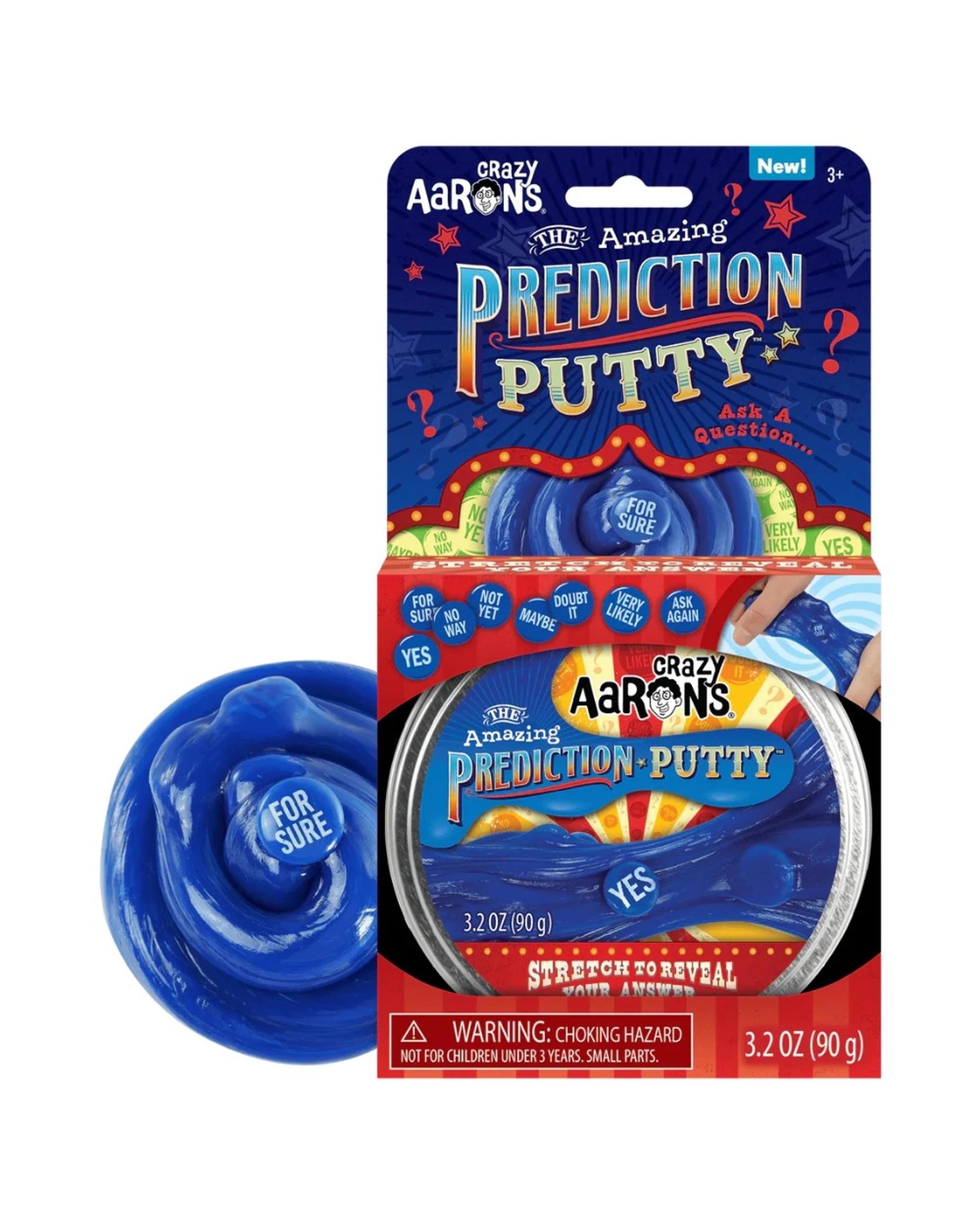 1 Crazy Aaron's 4 inch Thinking Putty Amazing Predicting Putty - Blue, 1 of 2
