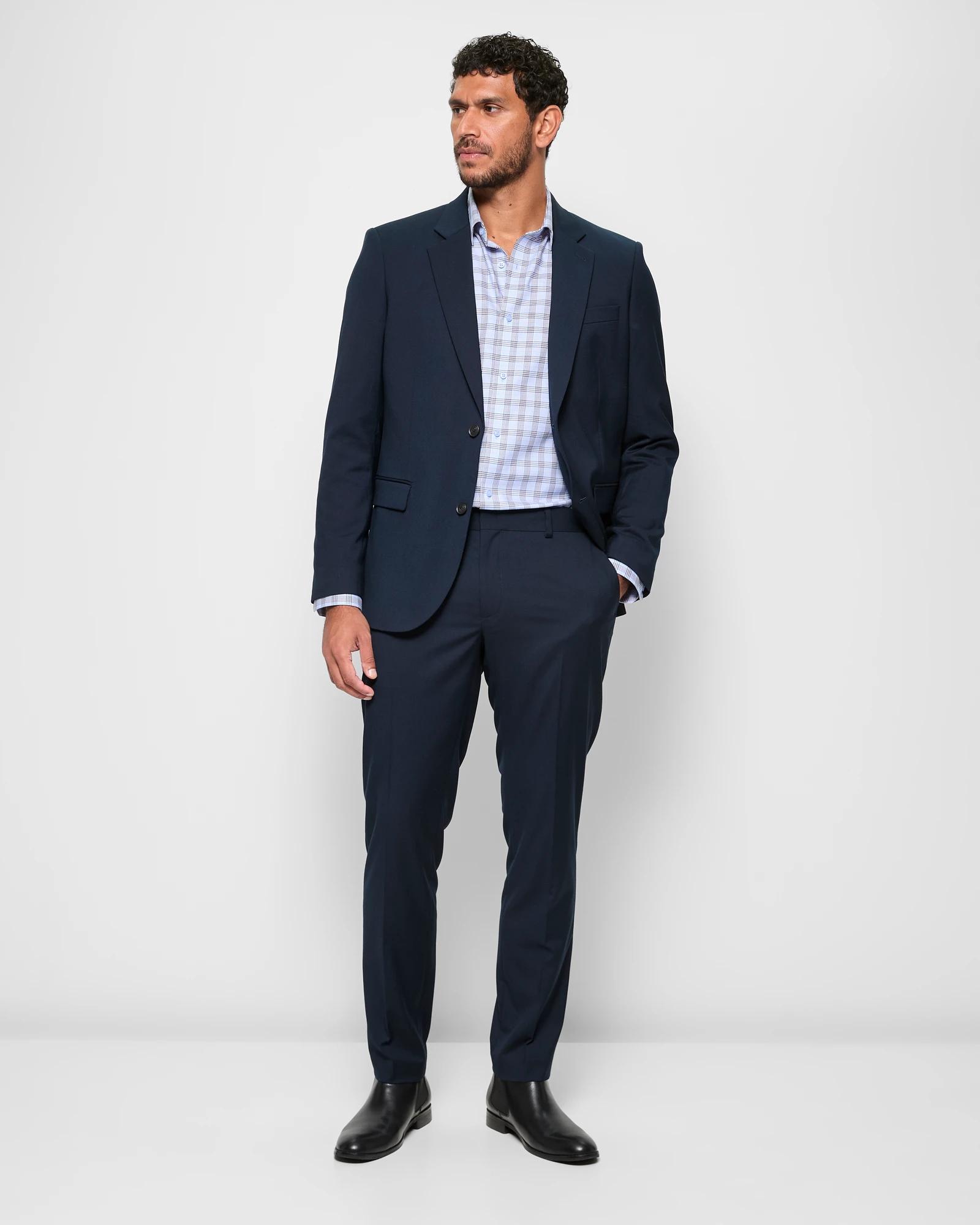 2 Tailored Suit Trouser - Preview NAVY BLUE, 2 of 5