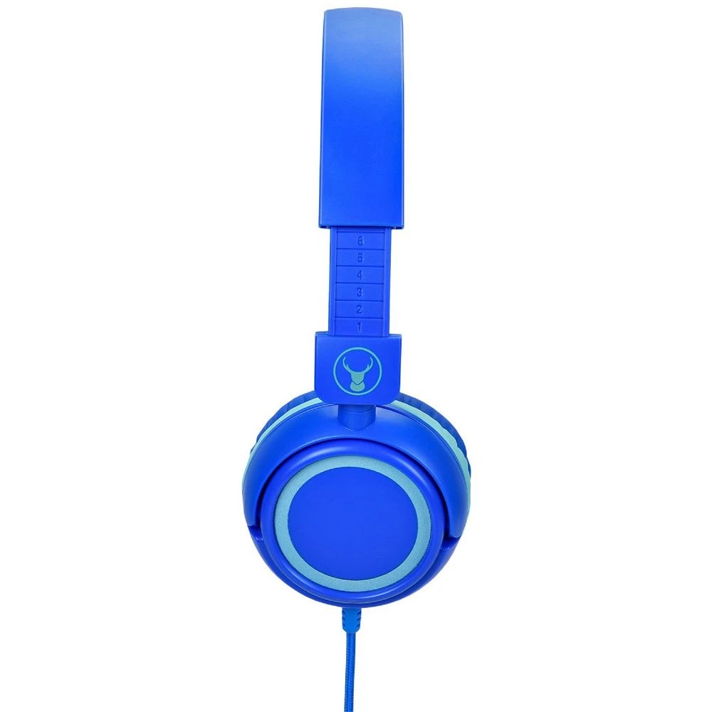 2 BONELK Comfort Kids Wired Headphones Blue/Green, 2 of 7