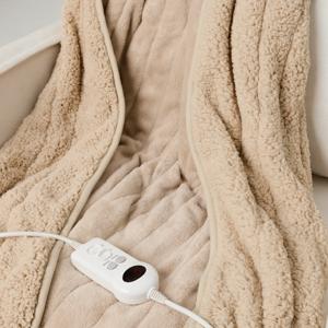Heated Throw - Natural