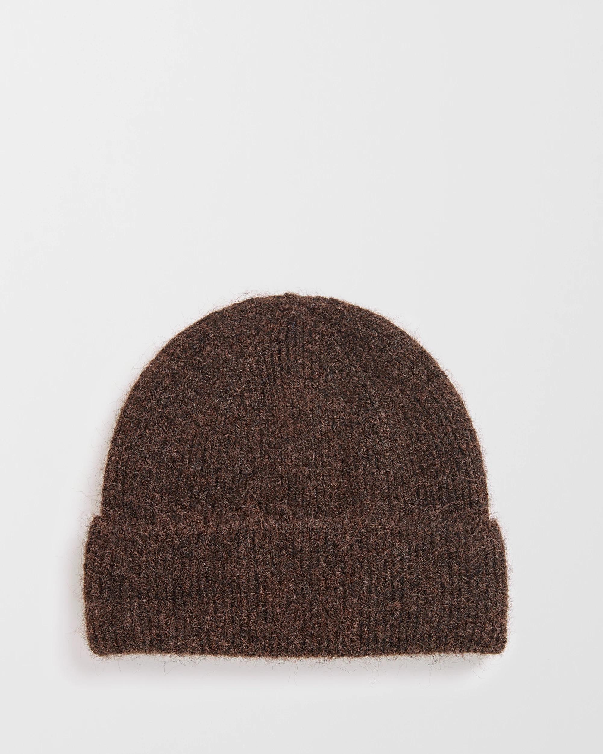 1 Target Woman Brushed Beanie CHOCOLATE, 1 of 2