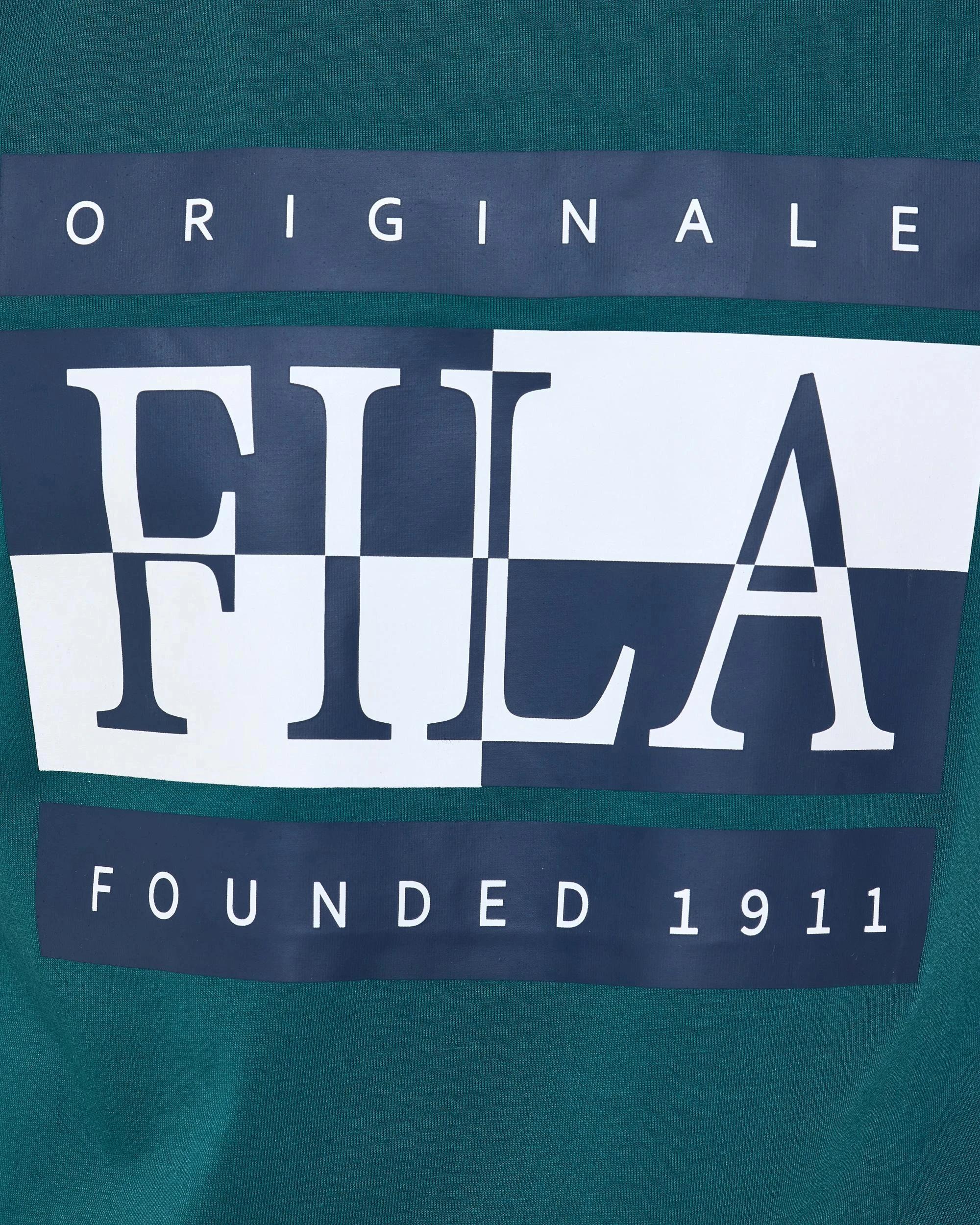 4 Casper Short Sleeve T-Shirt - Fila GREEN, 4 of 6