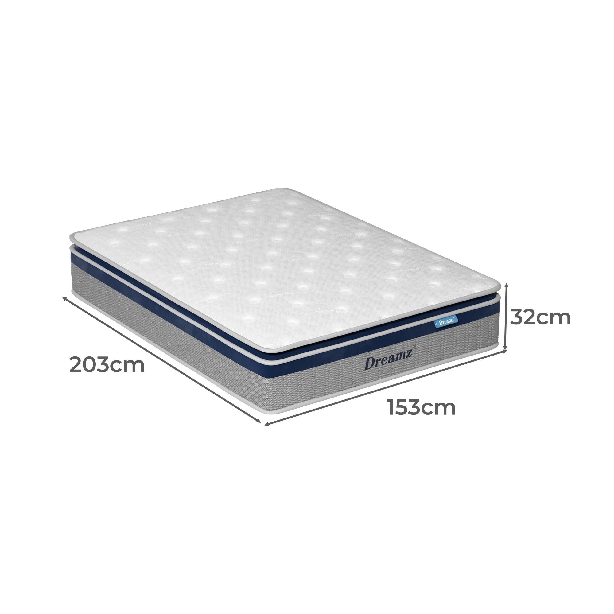 3 Dreamz Latex Spring Mattress - Queen, 3 of 6