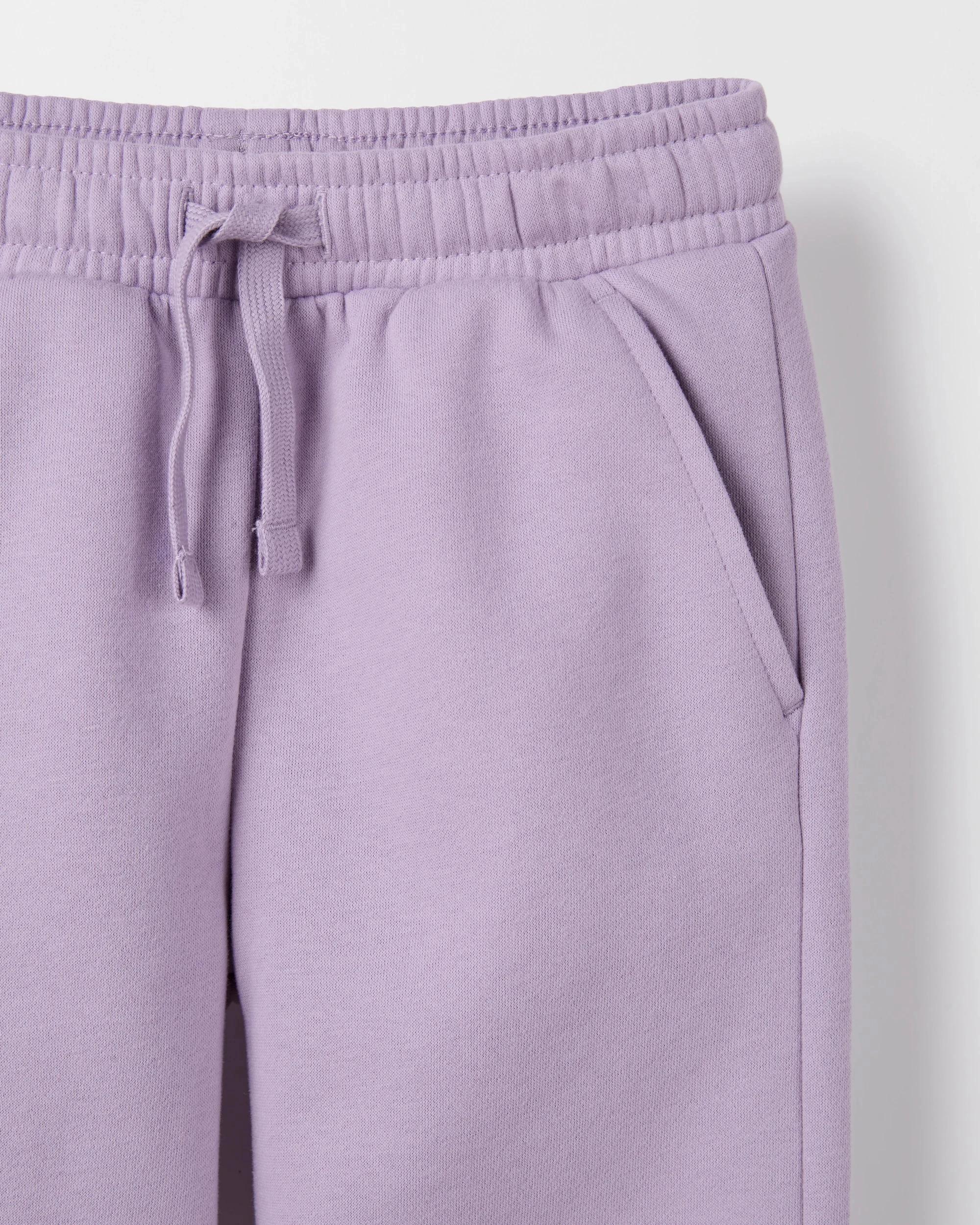 6 Target Kids Australian Cotton Blend Core Trackpants PURPLE, 6 of 6