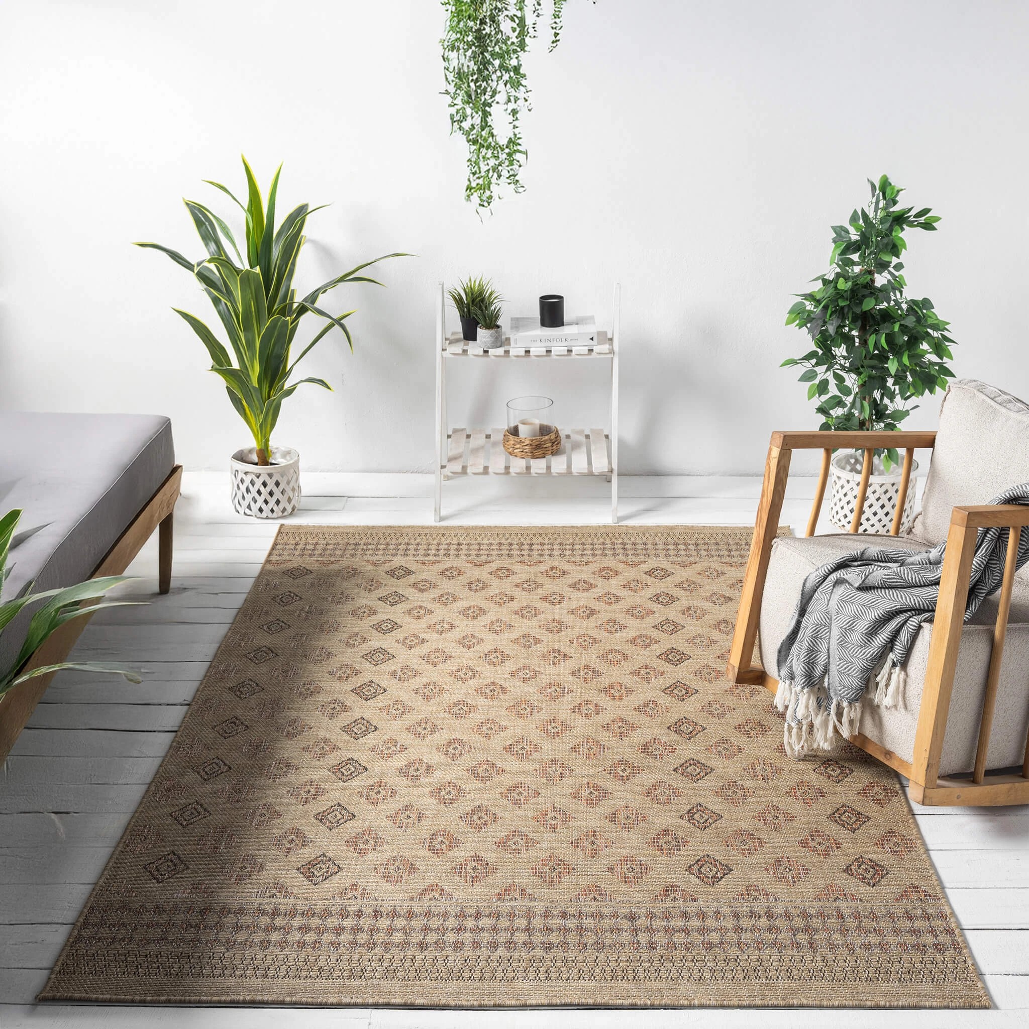 2 La Grace Home Venice Premium Rug - 160x230cm - Fawn, 2 of 10