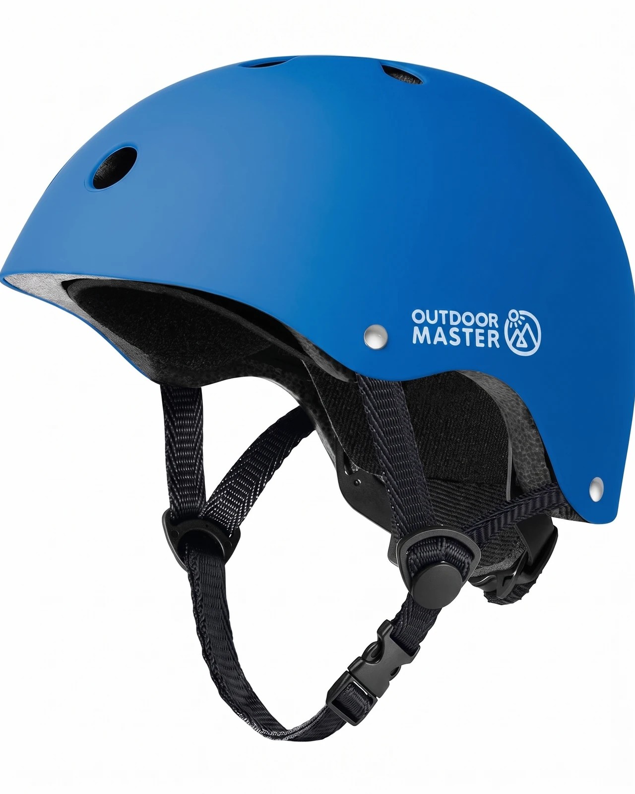1 OutdoorMaster Kids Bike Helmet Adjustable Multi-Sport Skateboard Helmet with Removable Blue S - Blue, 1 of 5