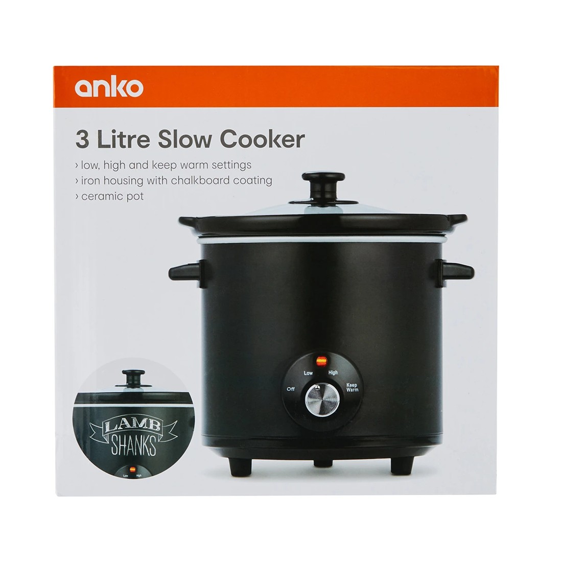 9 3L Slow Cooker, 9 of 10